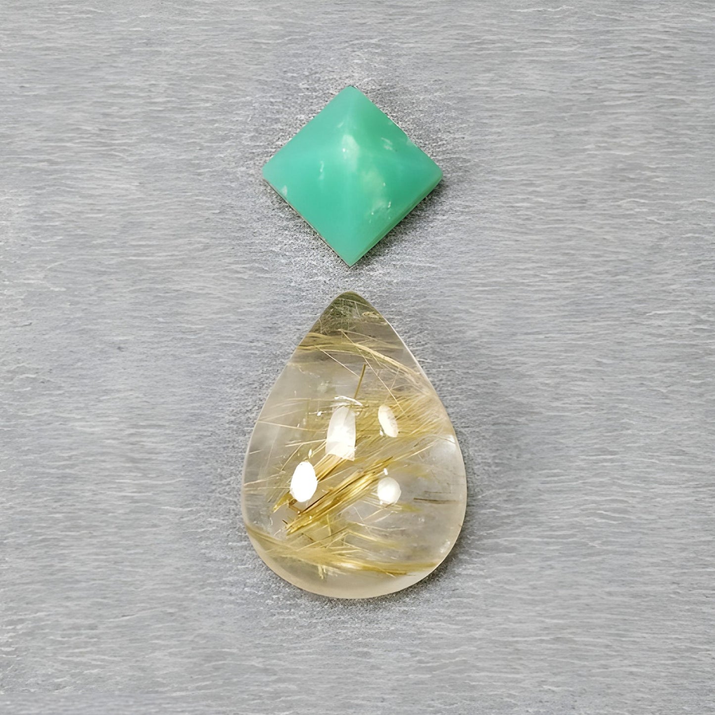 宝飾品用のクリソプレーズ