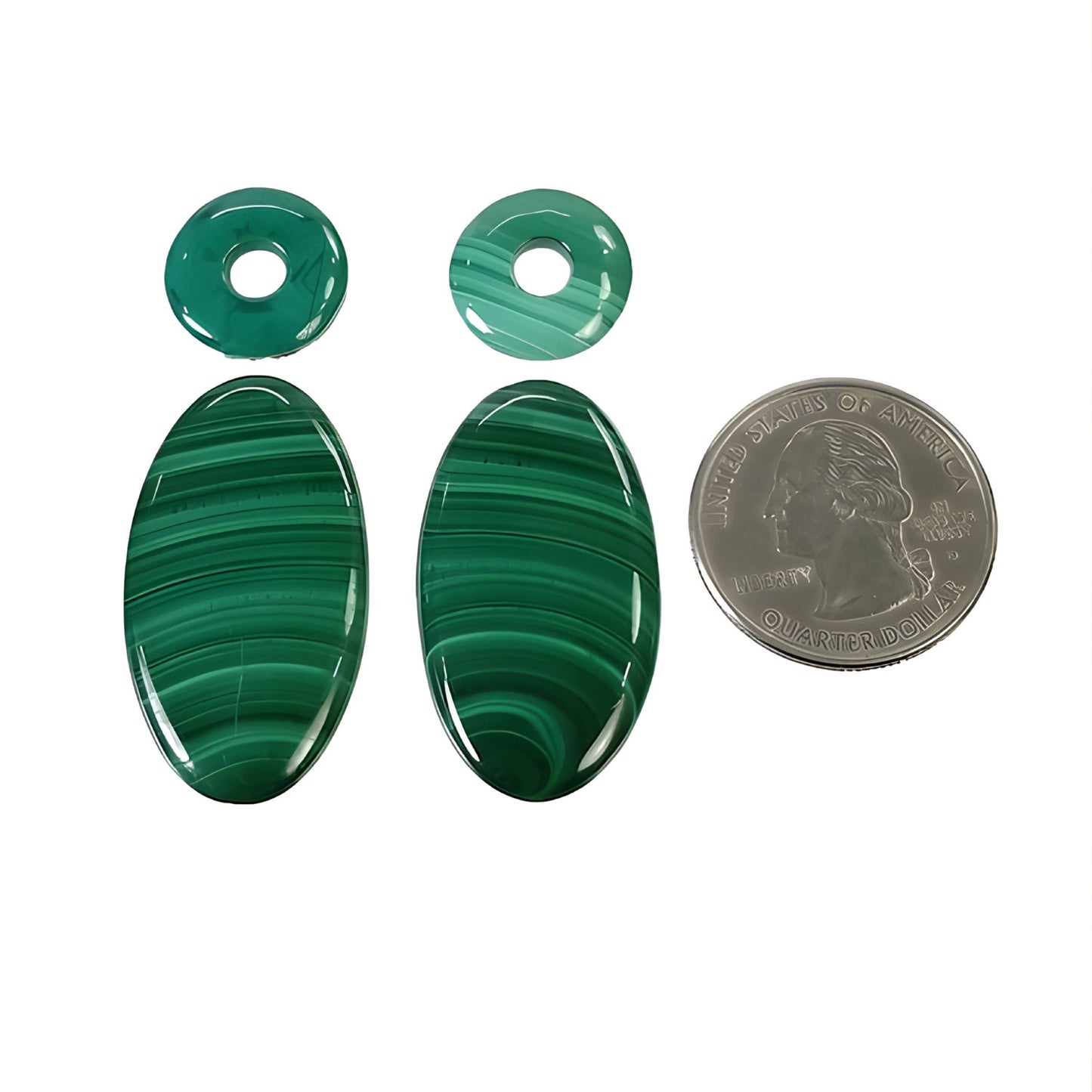 malachite per gioielli