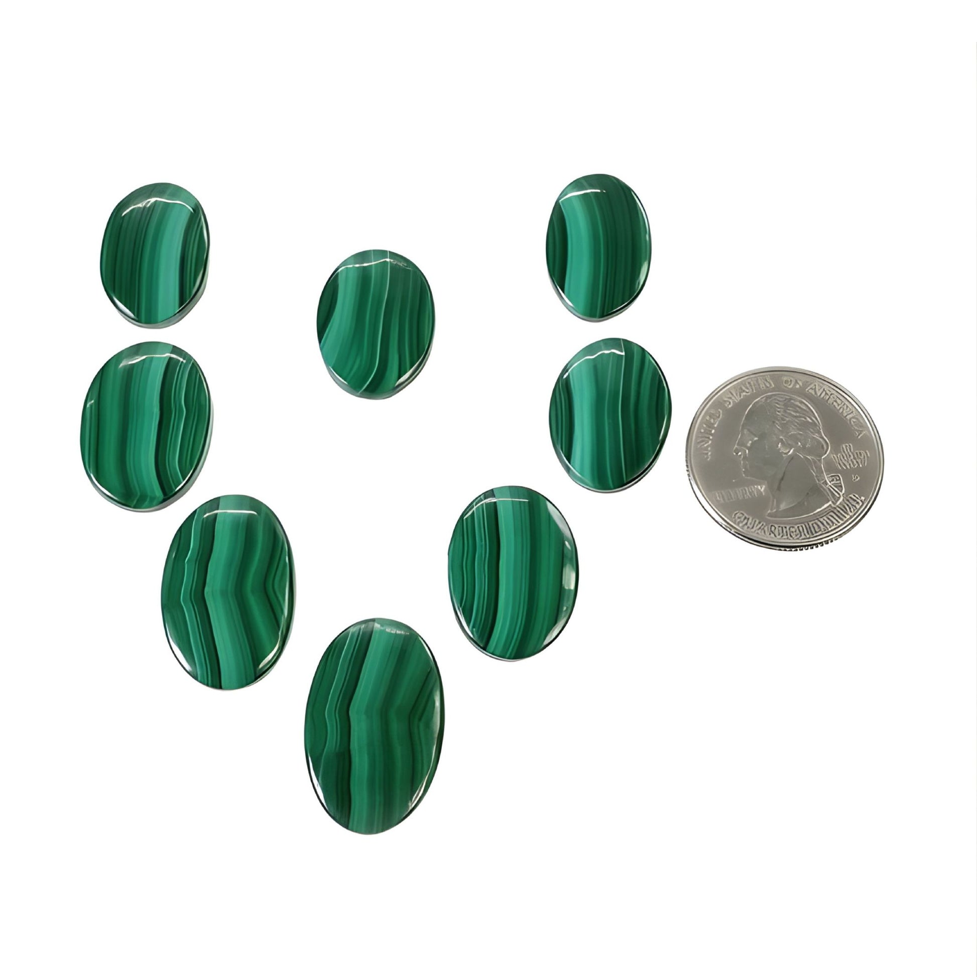 Malachit, unbehandelter Naturstein