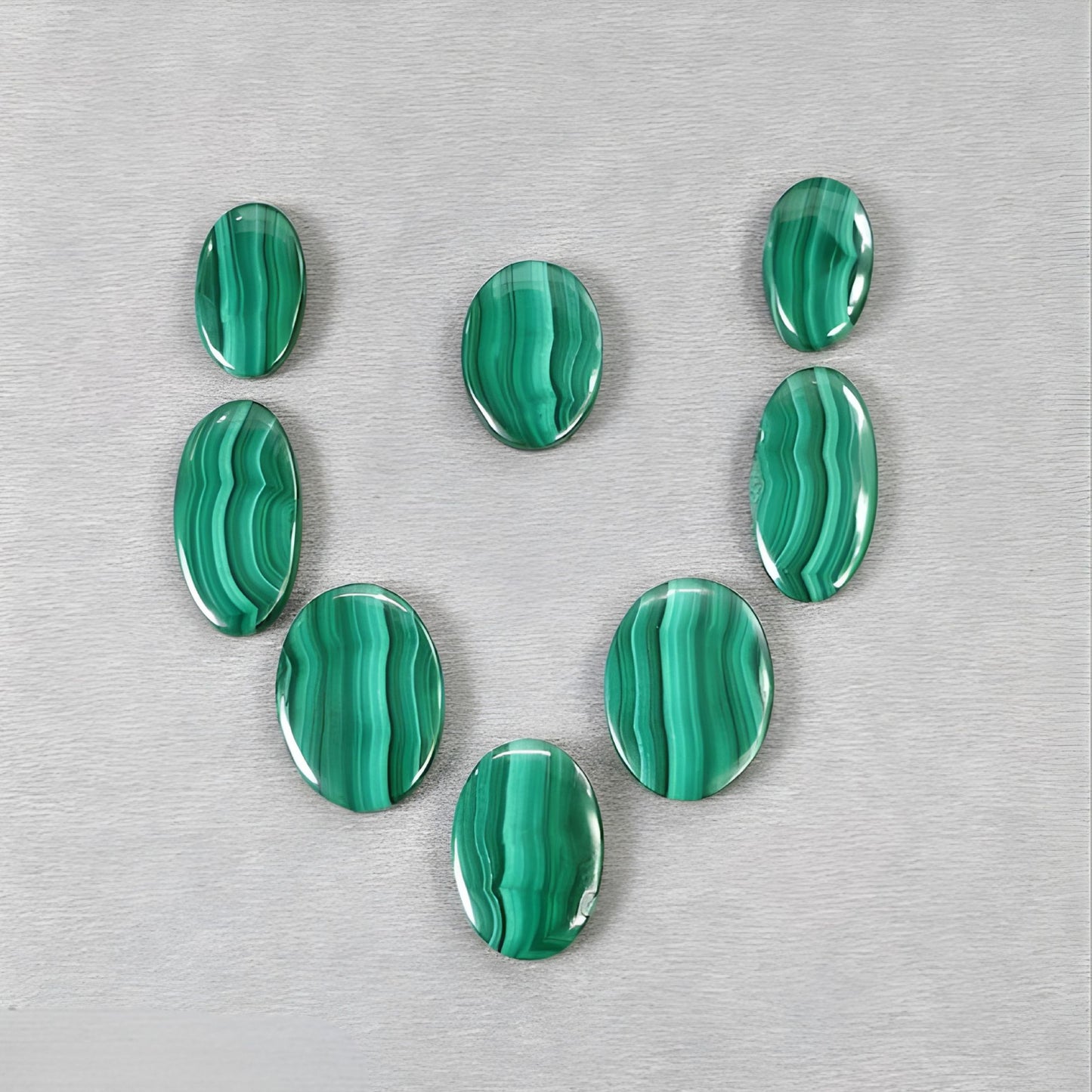 Malachit, unbehandelter Naturstein