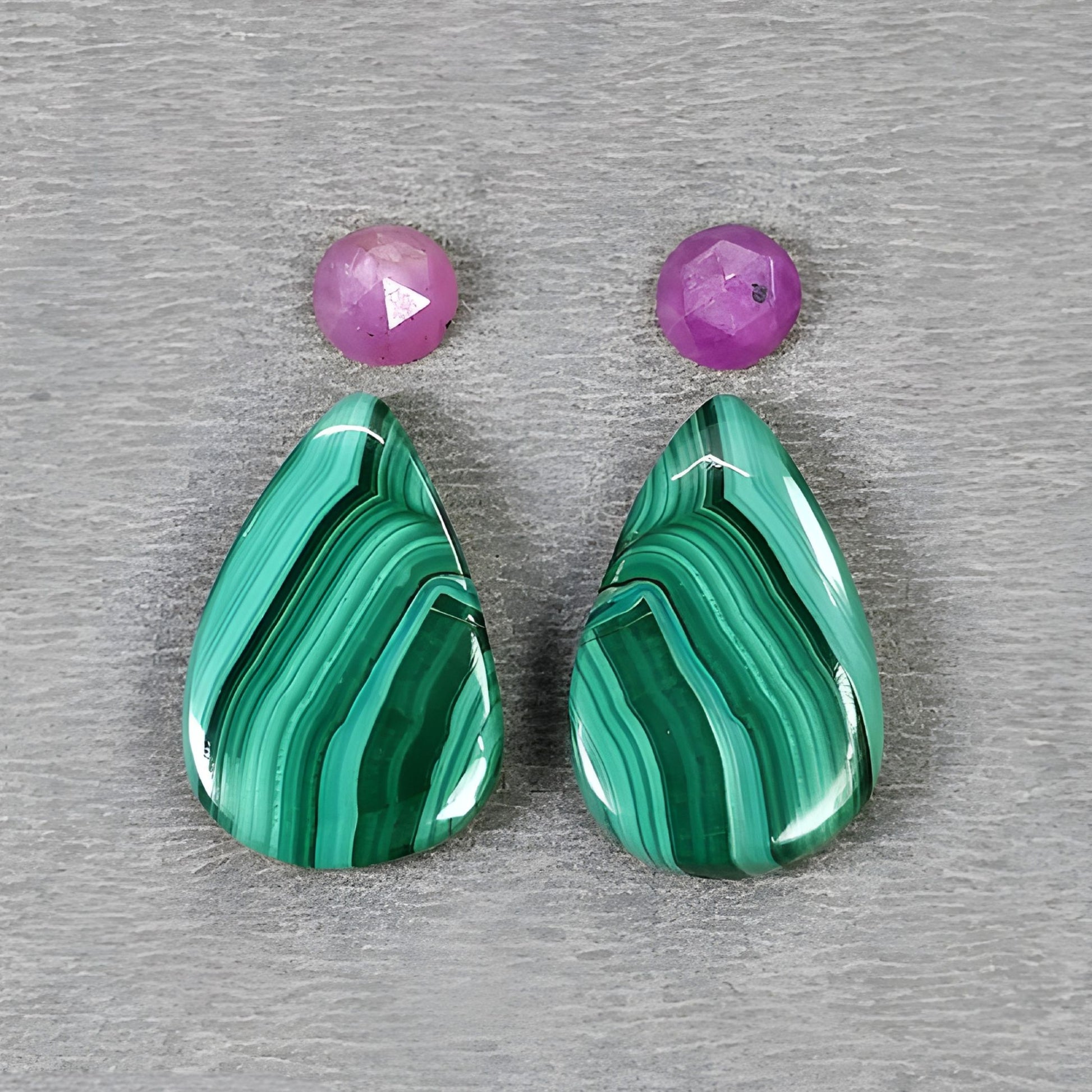 ジュエリー用のマラカイト