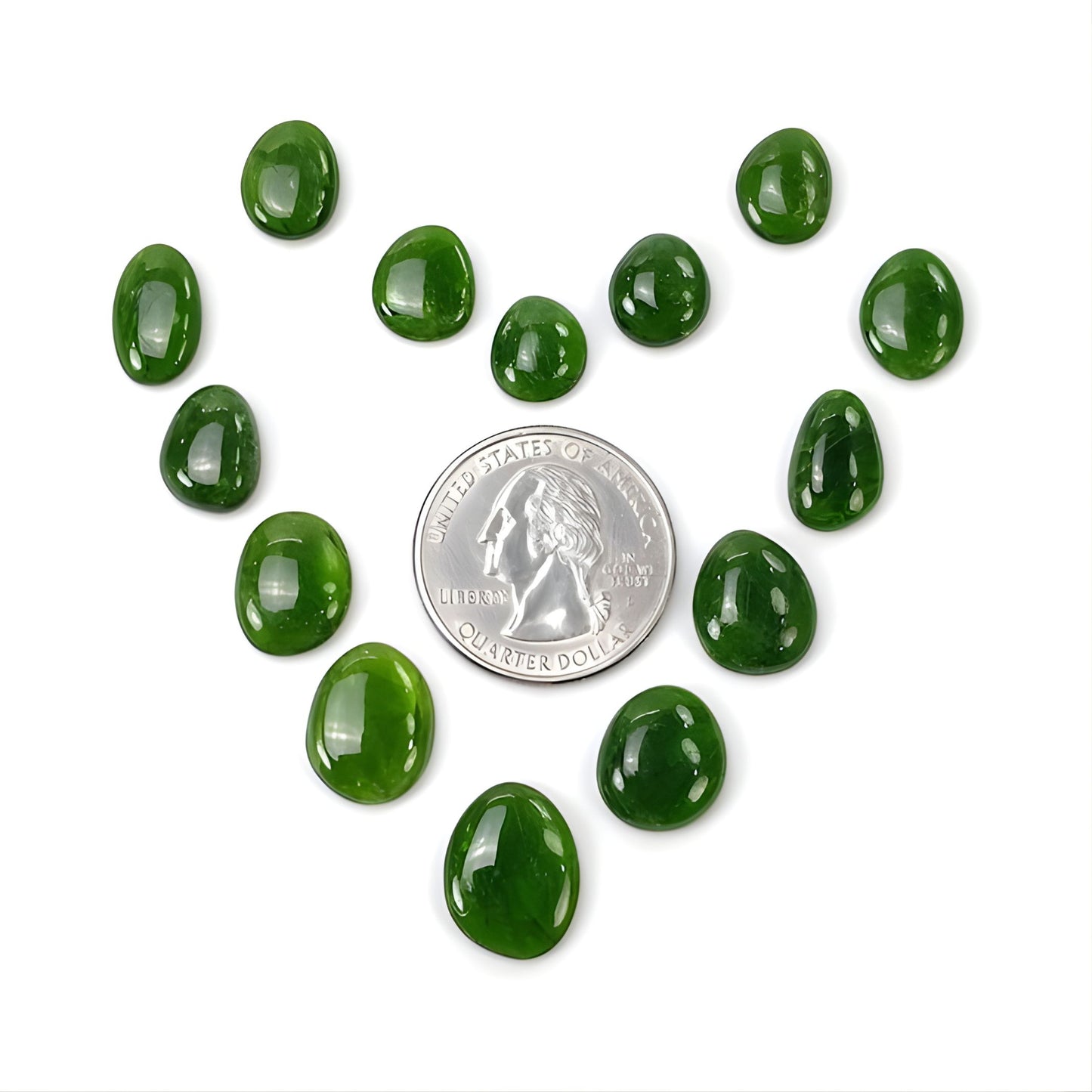 diopside cromato naturale non trattato