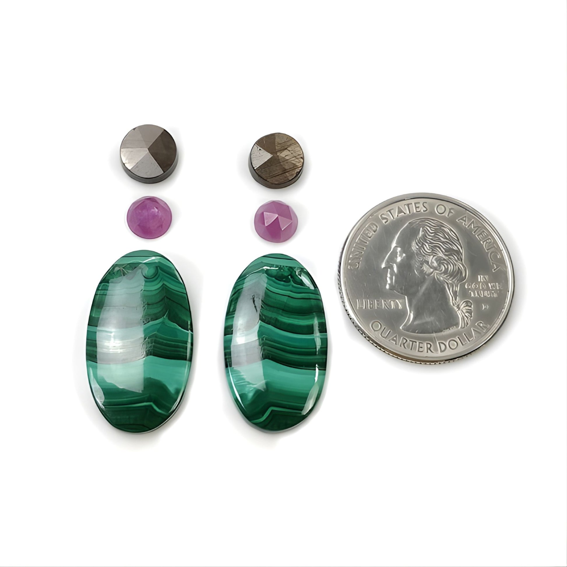 malachite per gioielli