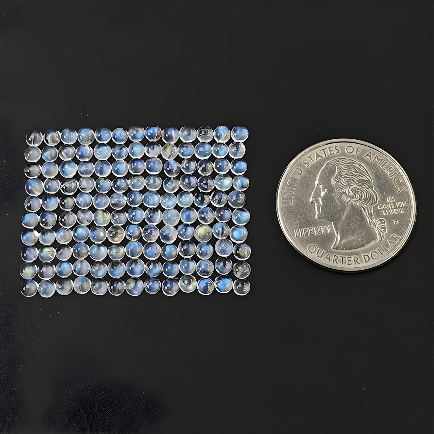 natürlicher, unbehandelter, handgefertigter Edelstein