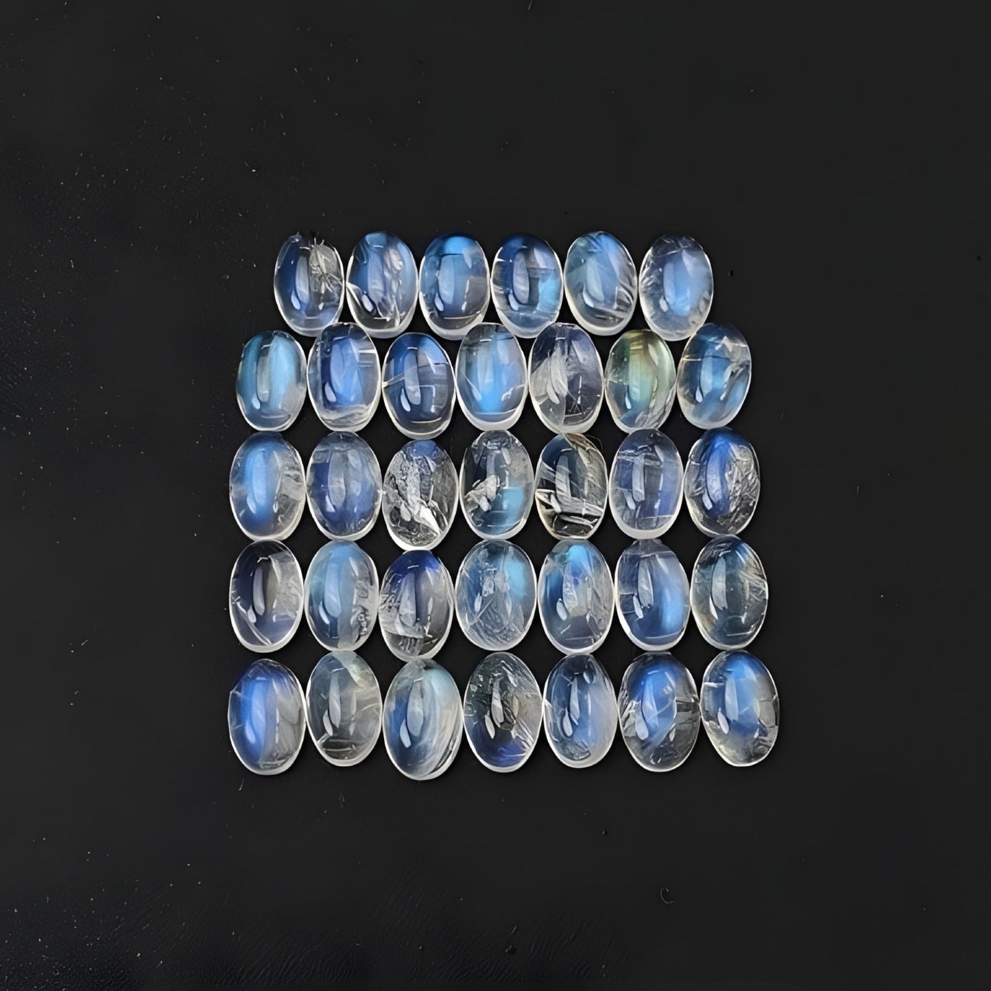 moonstone oval shape cabochon gemstone