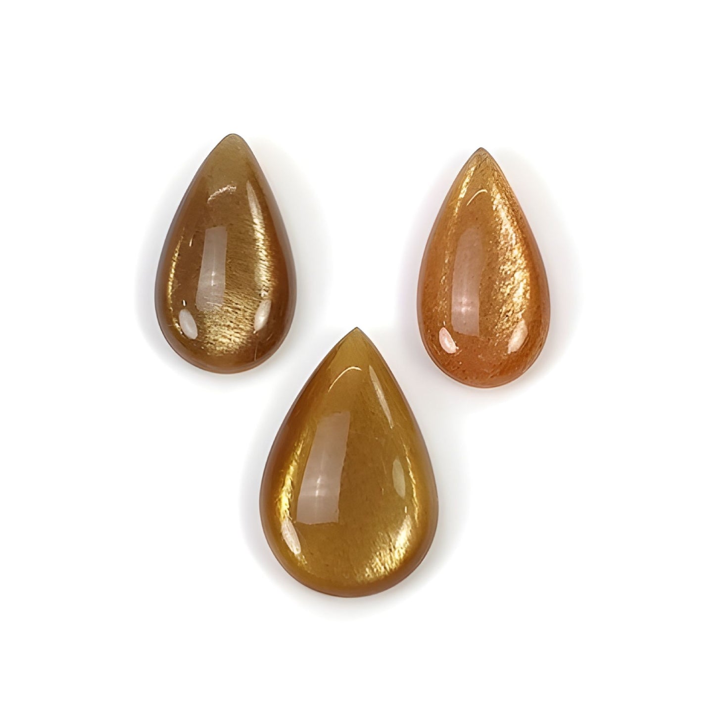 moonstone pear shape cabochon