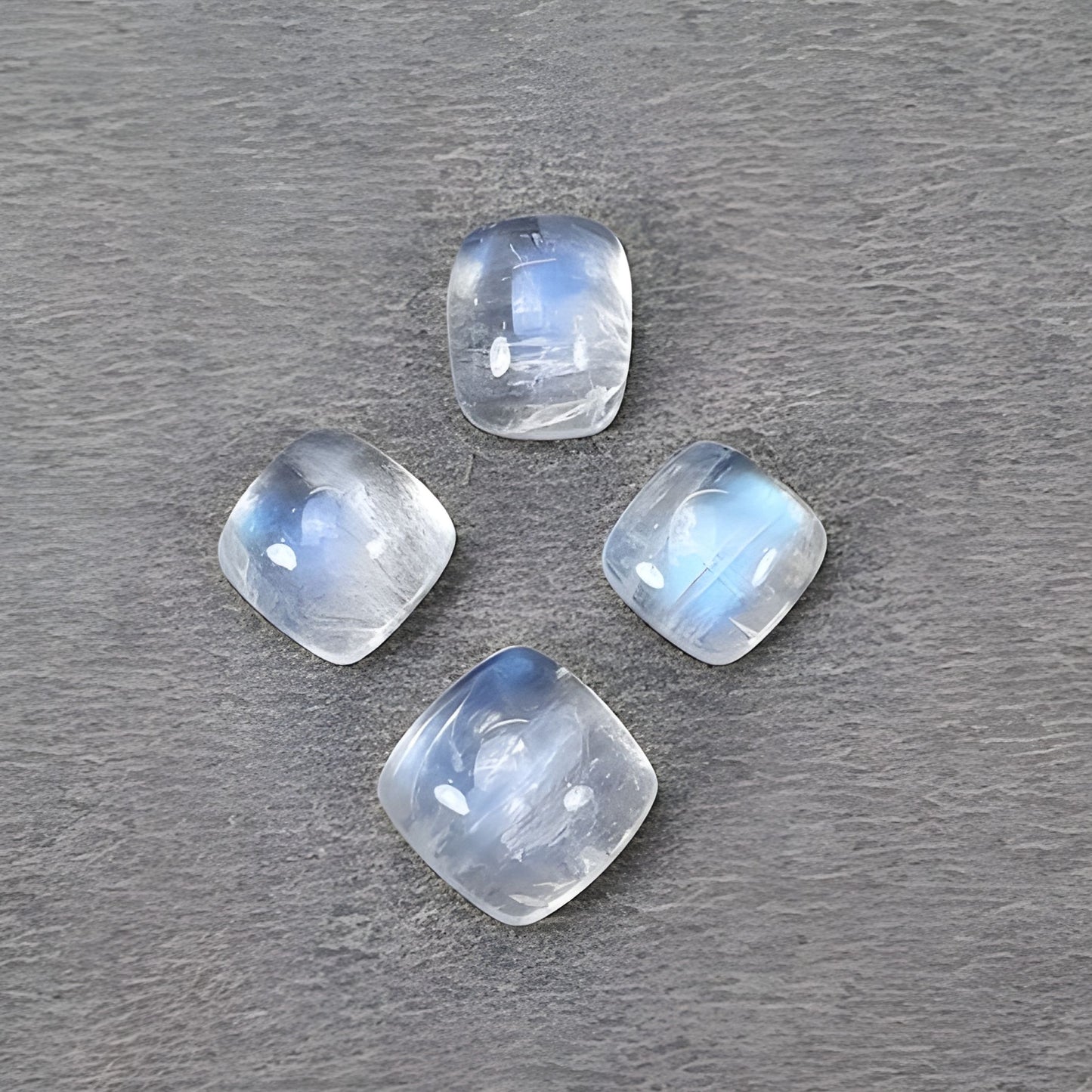 天然未经处理的宝石月光石