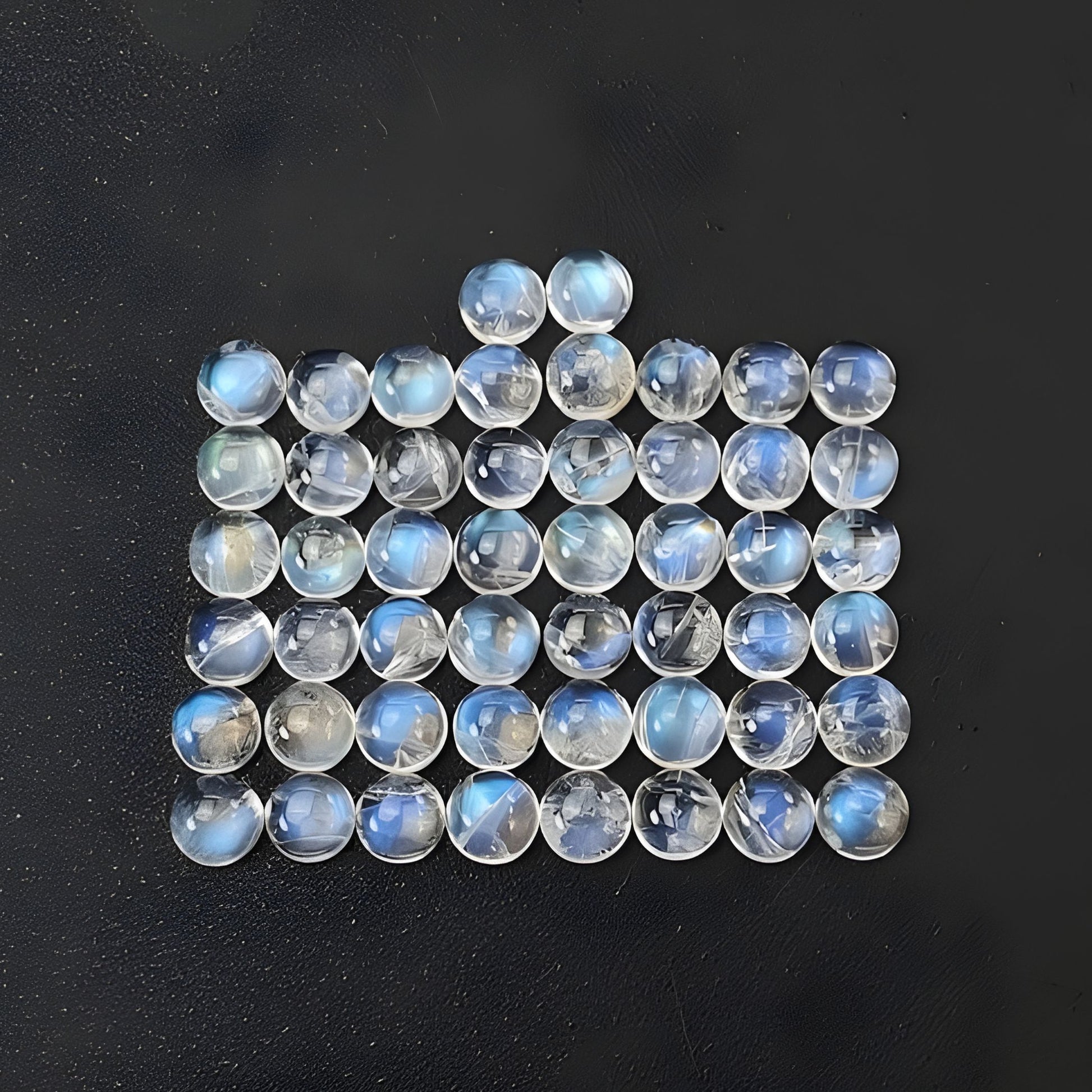 moonstone round shape cabochon