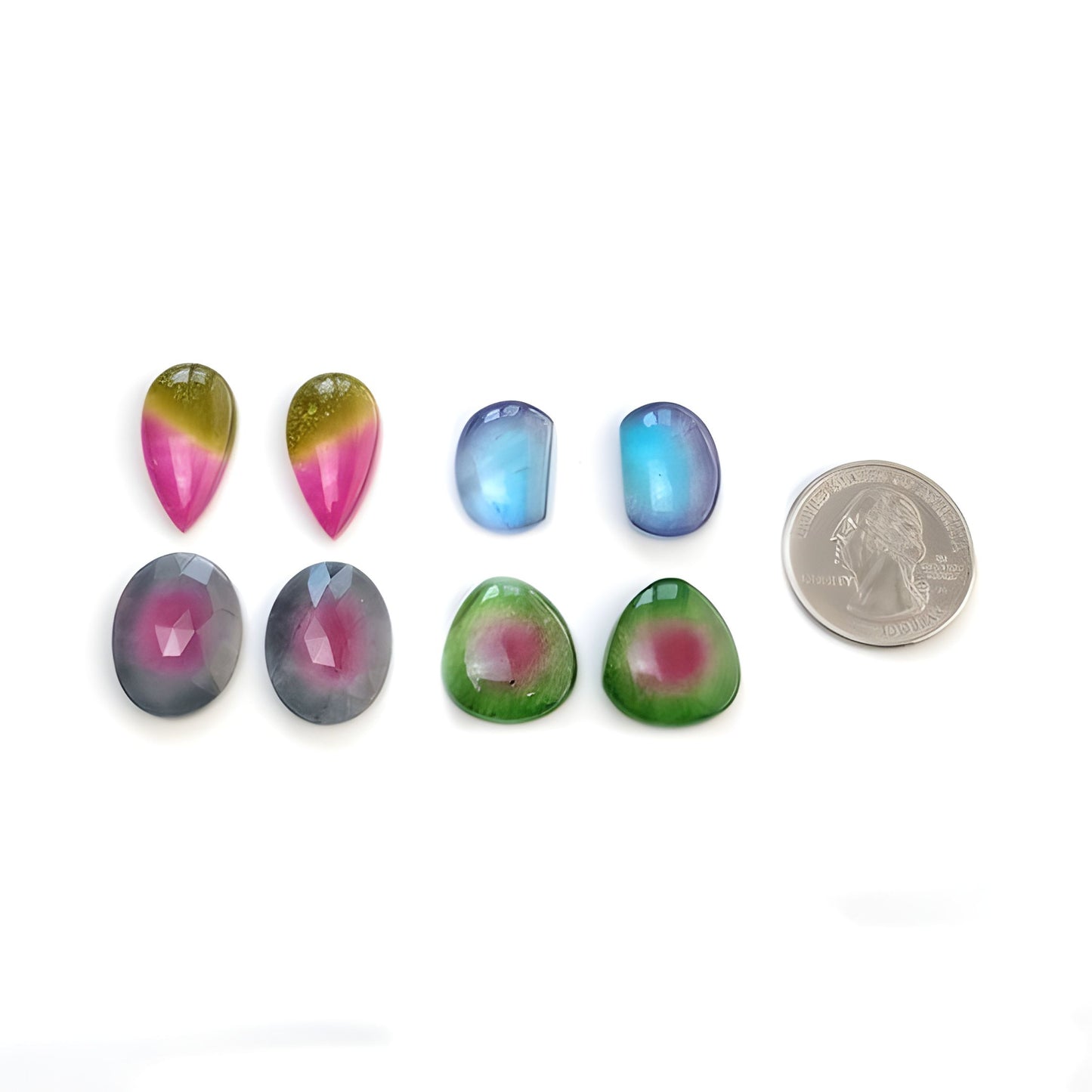 ジュエリー用クォーツダブレット