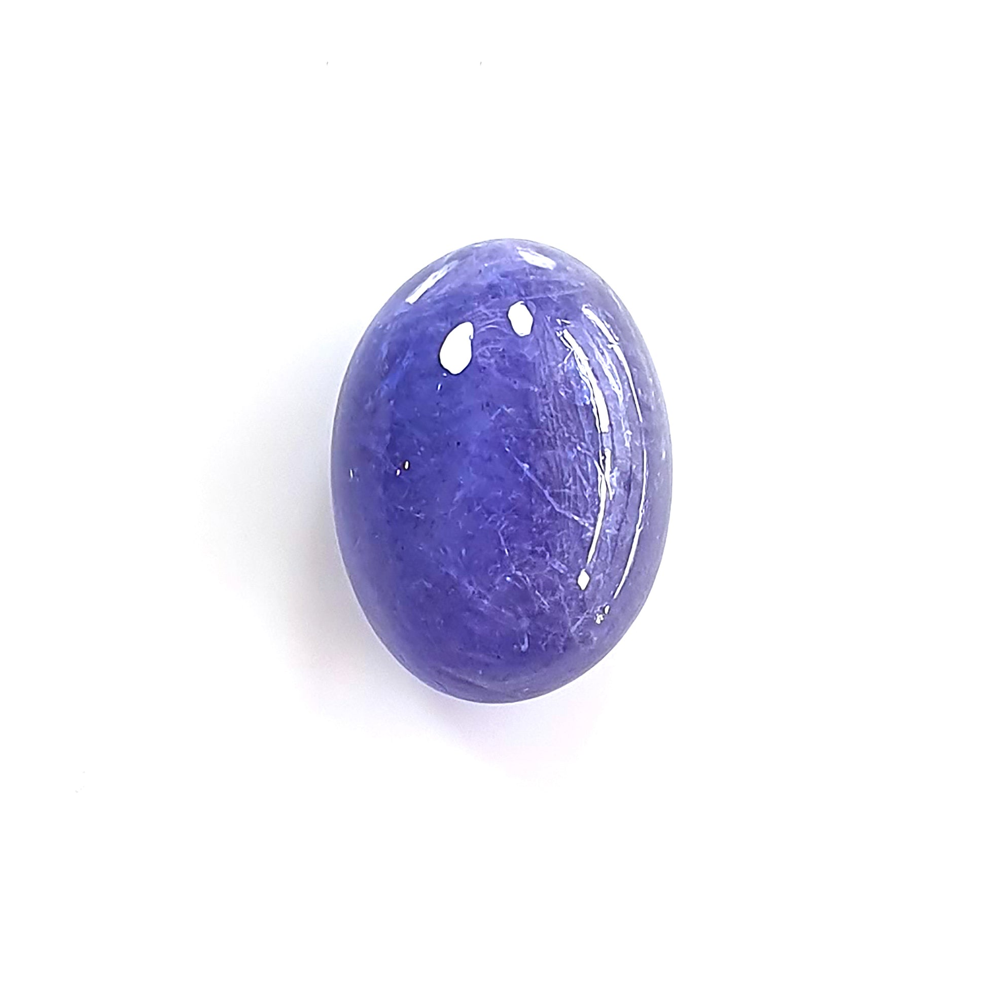 tanzanite oval shape cabochon