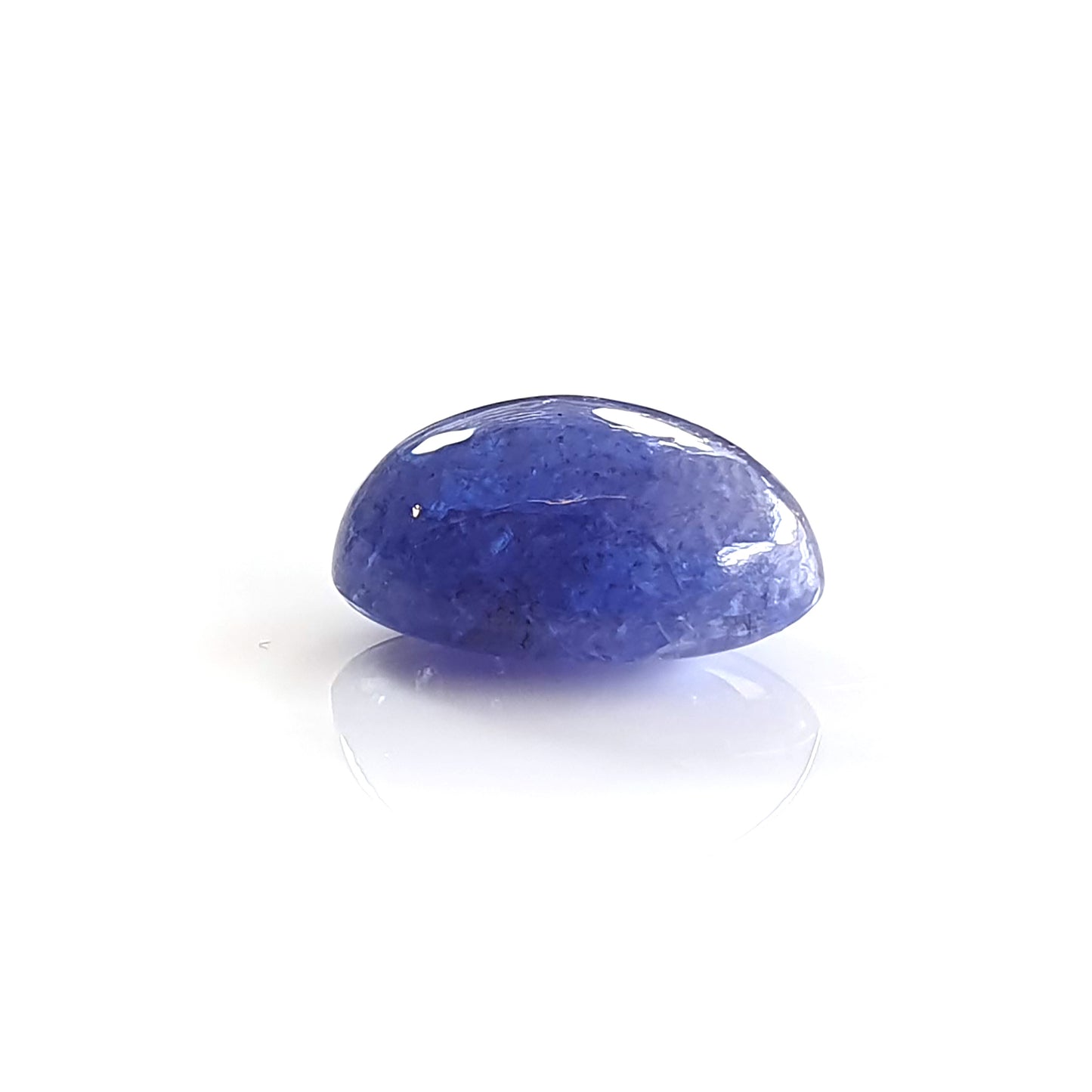 14.50cts Blue Tanzanite Gemstone Natural Untreated Cabochon Oval Shape