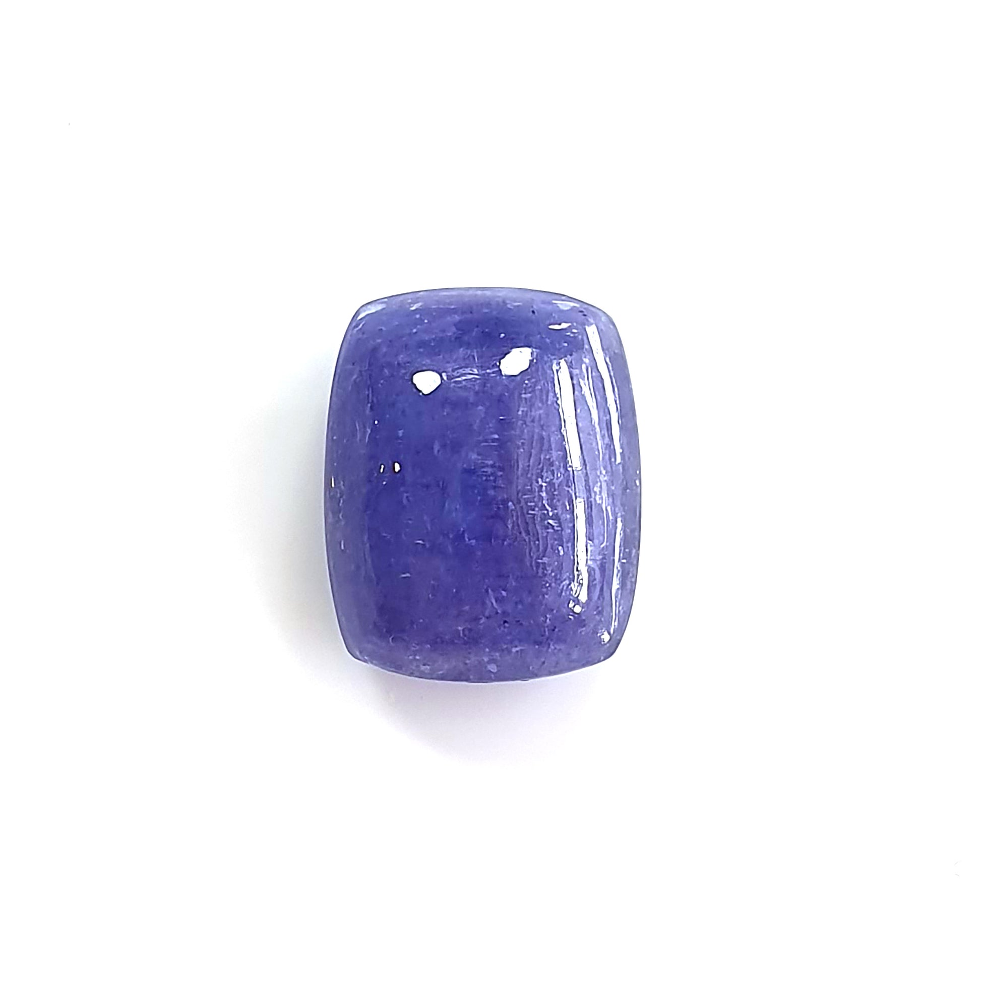 tanzanite cushion shape cabochon
