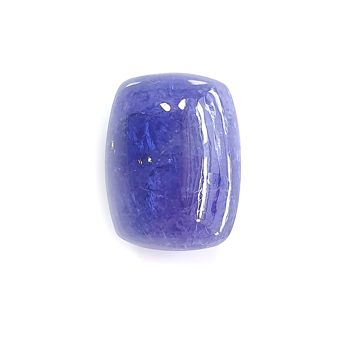 tanzanite cushion shape cabochon