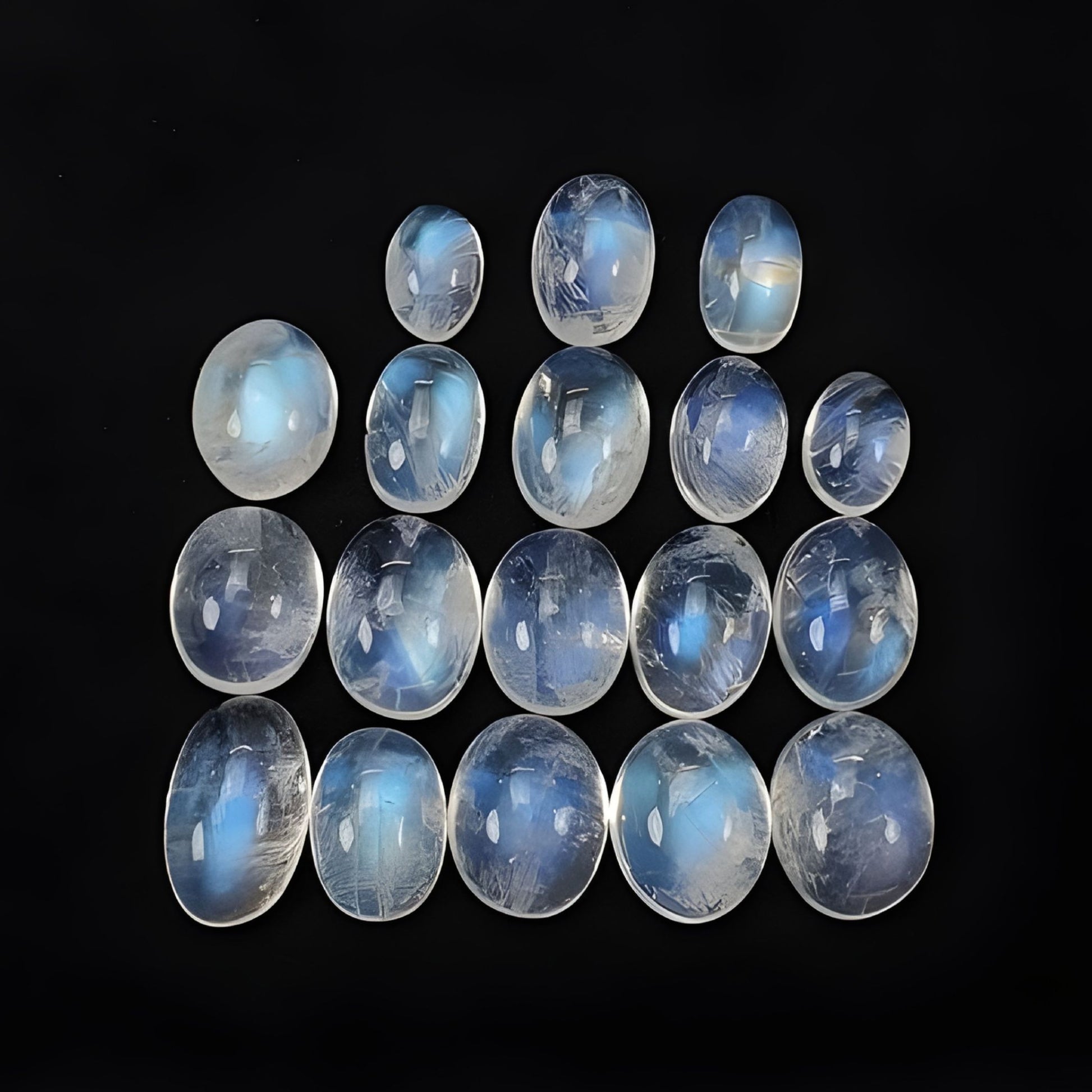 moonstone oval shape cabochon
