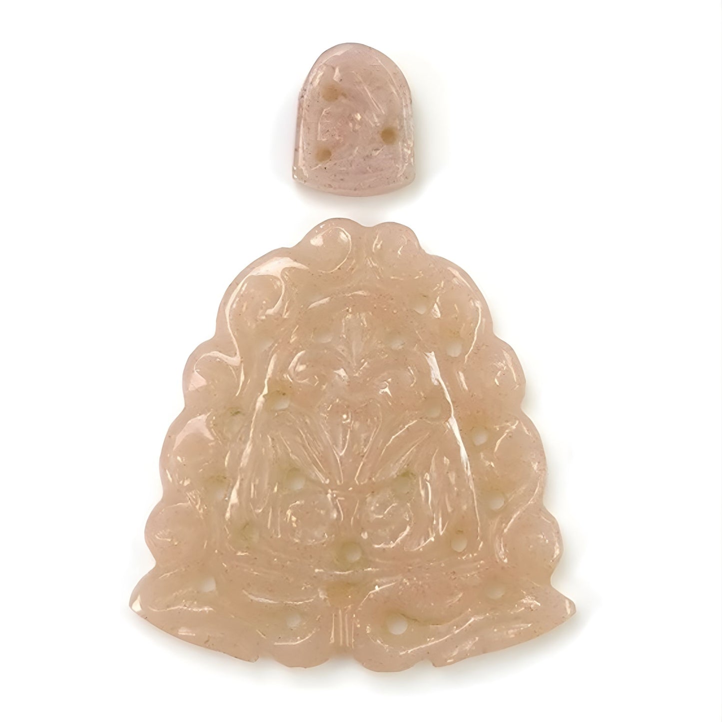 Tallado de fantasía de piedra lunar