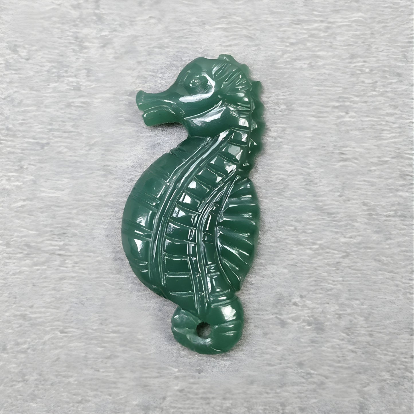 Quartz Gemstone Sea Shell Carving