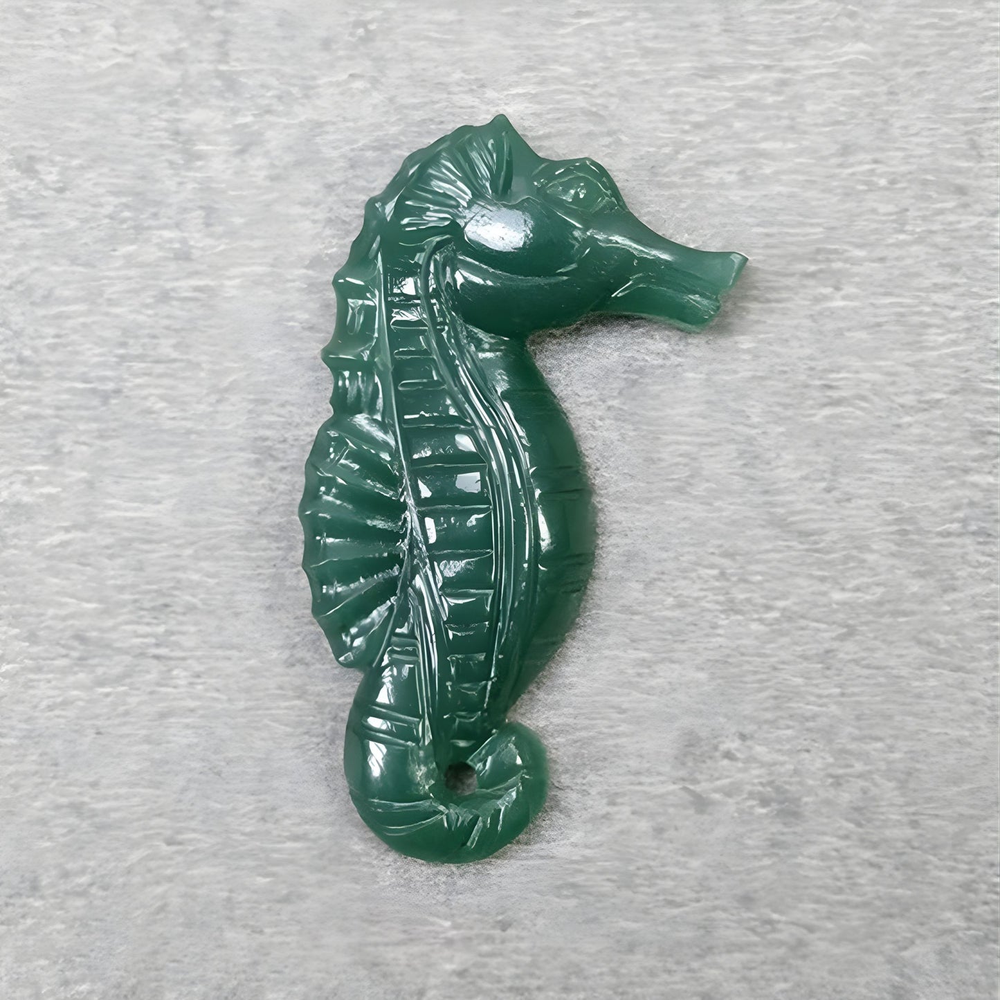 Quartz Gemstone Sea Shell Carving