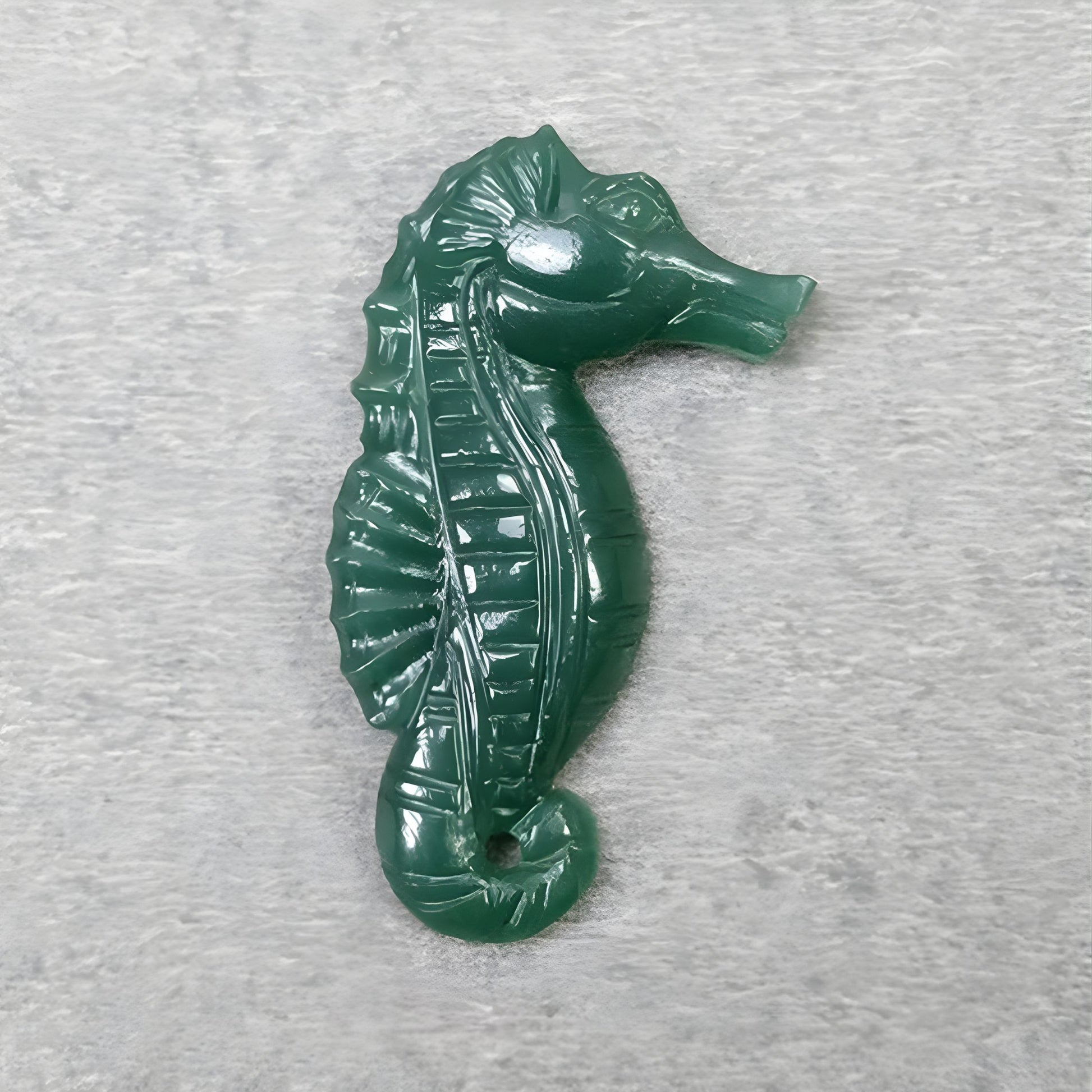 Quartz Gemstone Sea Shell Carving