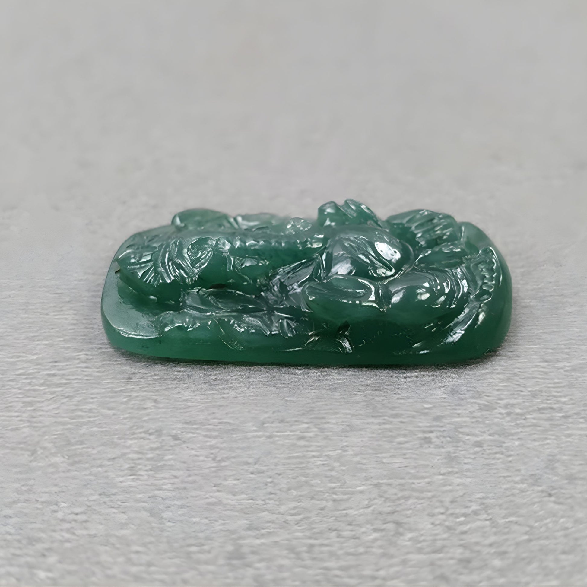 クォーツ宝石ガネーシャ神像