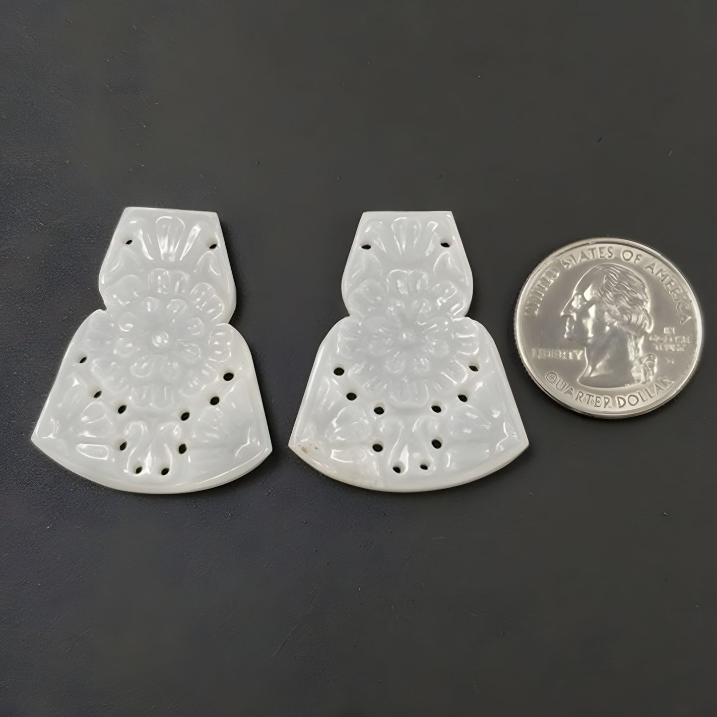 Gema de piedra lunar blanca