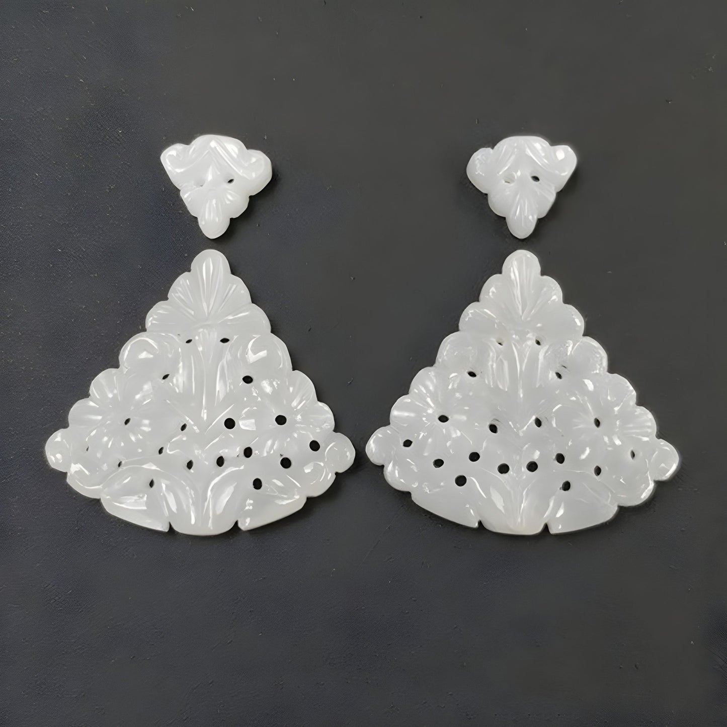 Pietra preziosa di pietra di luna bianca