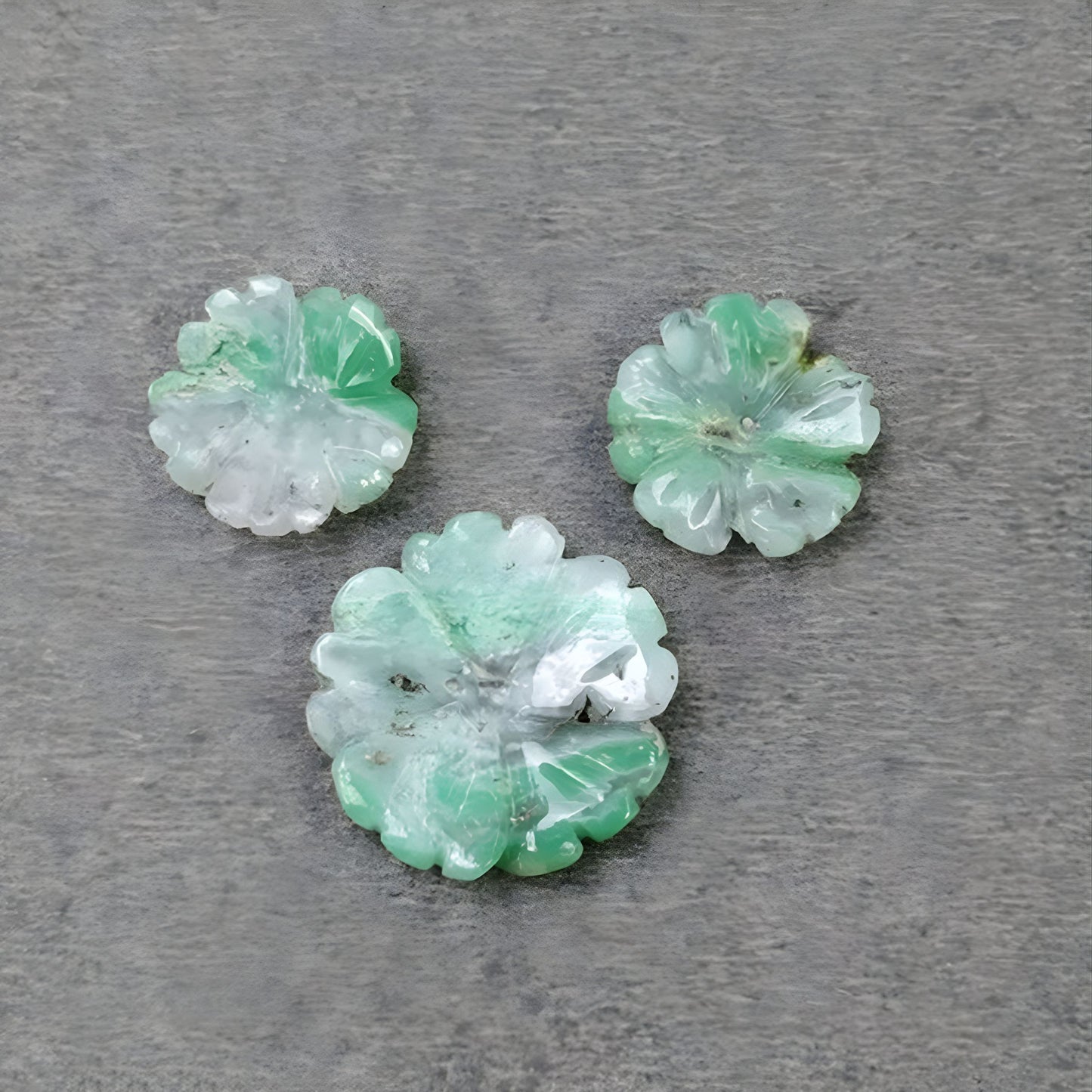 Chrysoprase Gemstone Carving