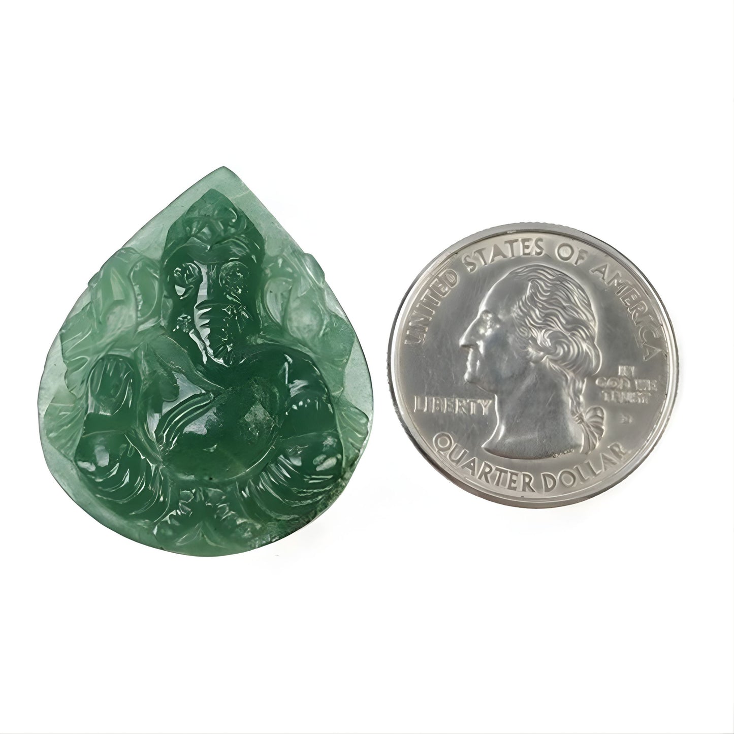 تمثال غانيشا من حجر الكوارتز