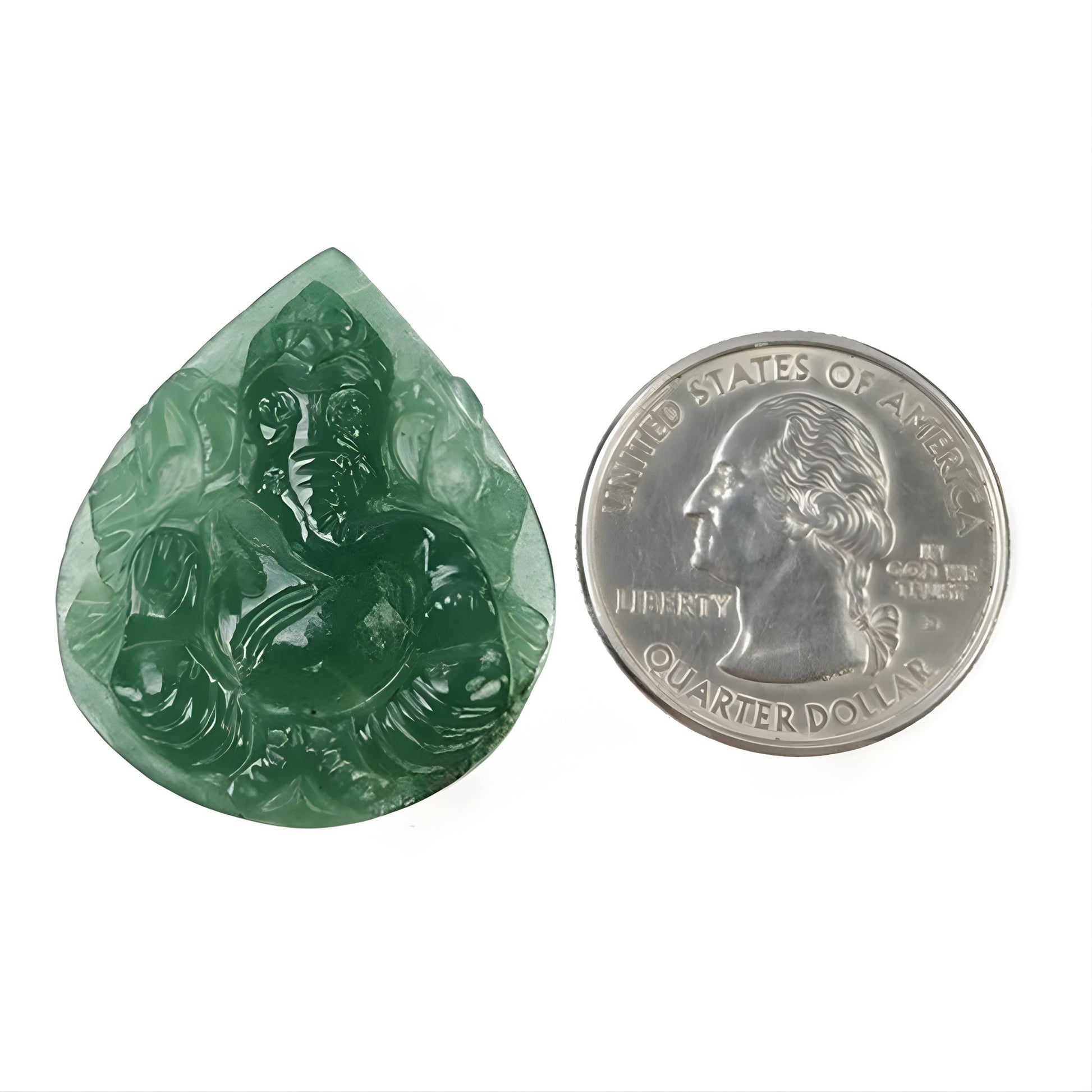 تمثال غانيشا من حجر الكوارتز