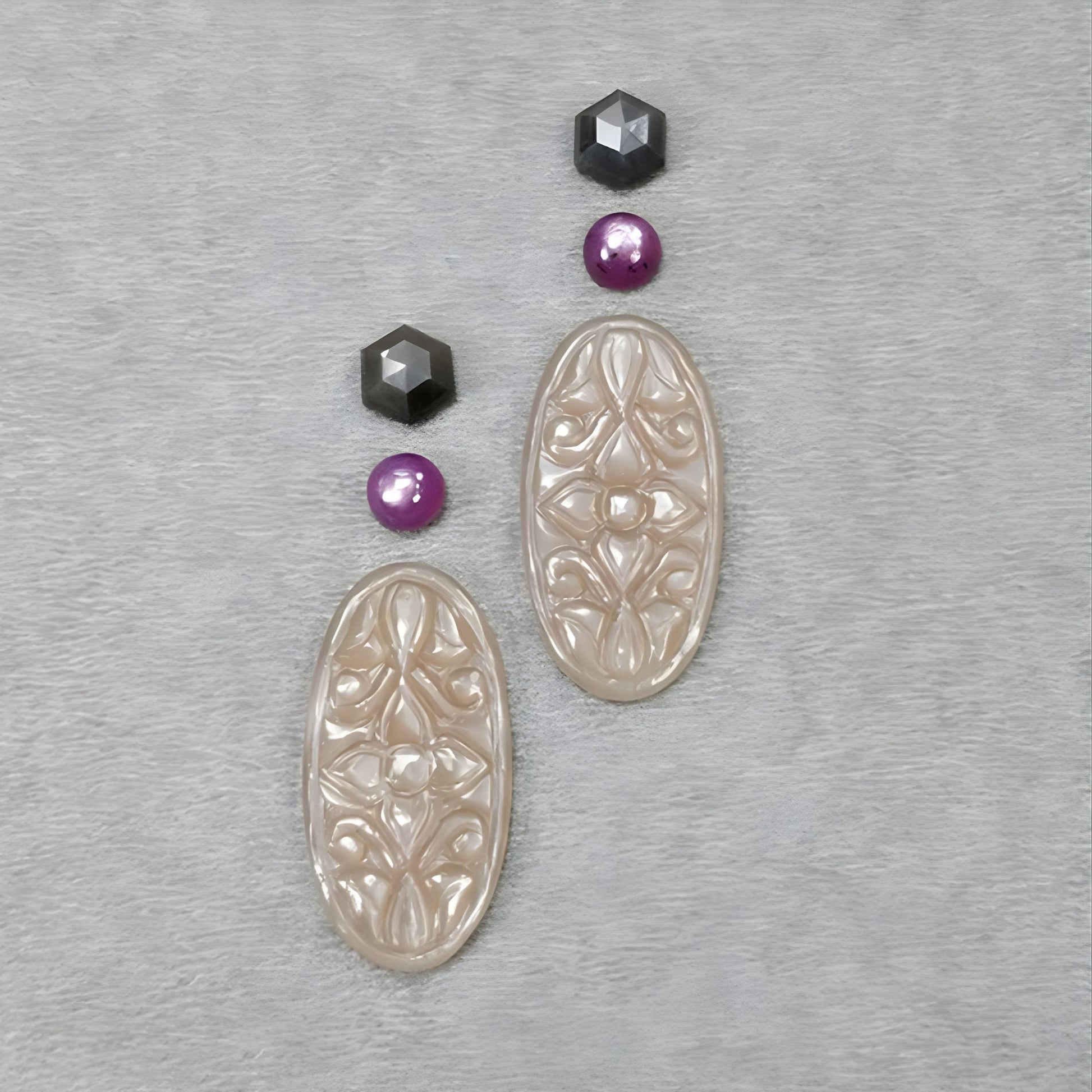 Natural Moonstone Carving