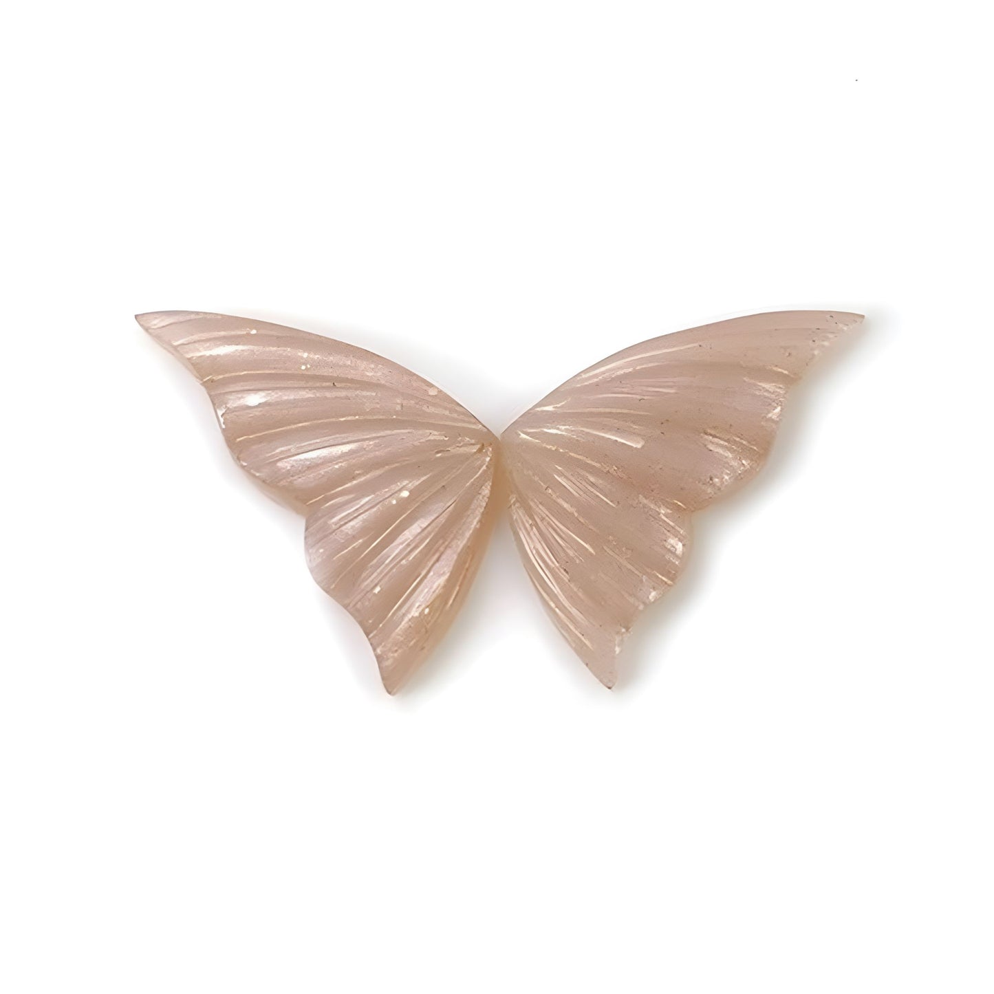 Farfalla di pietra di luna pesca