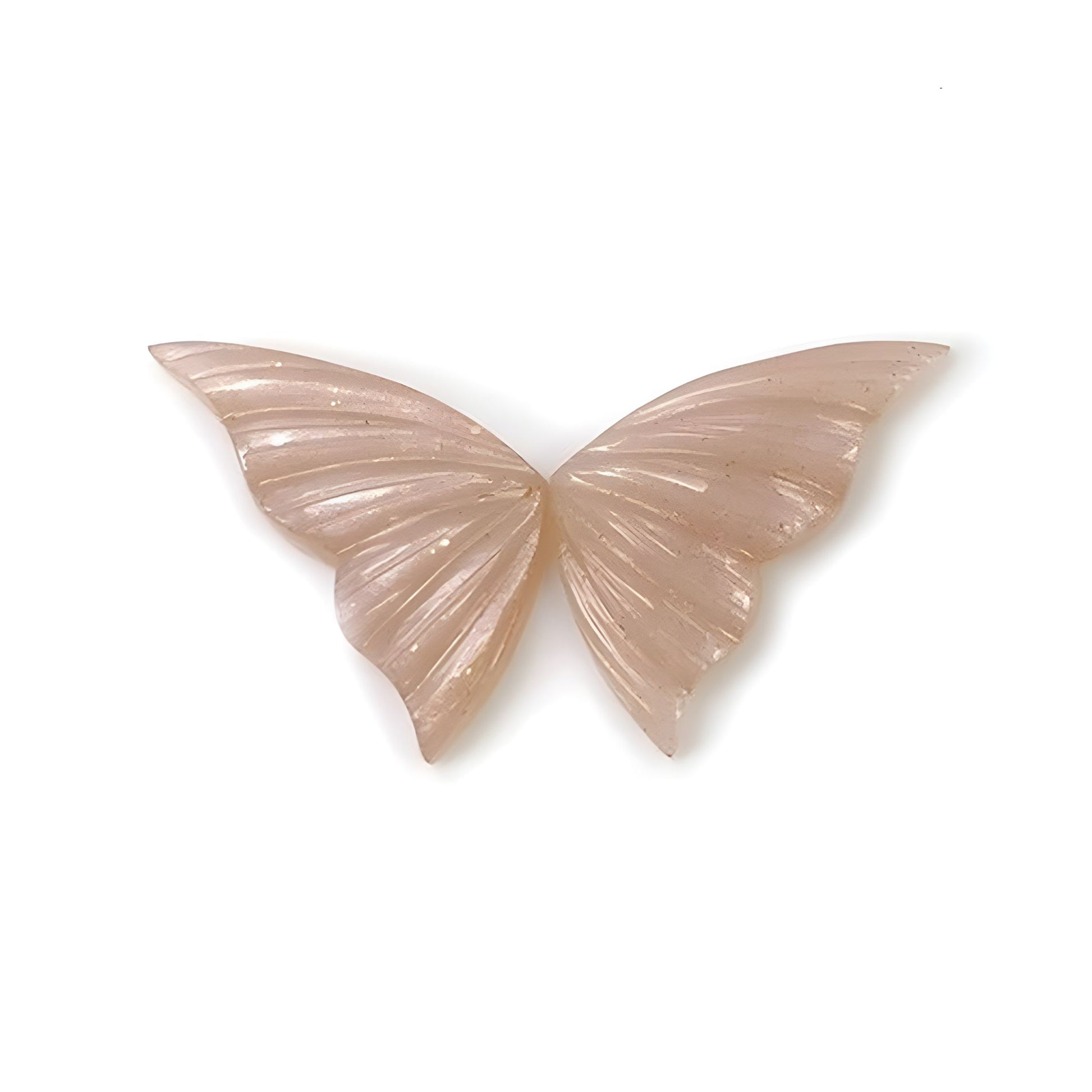 Farfalla di pietra di luna pesca
