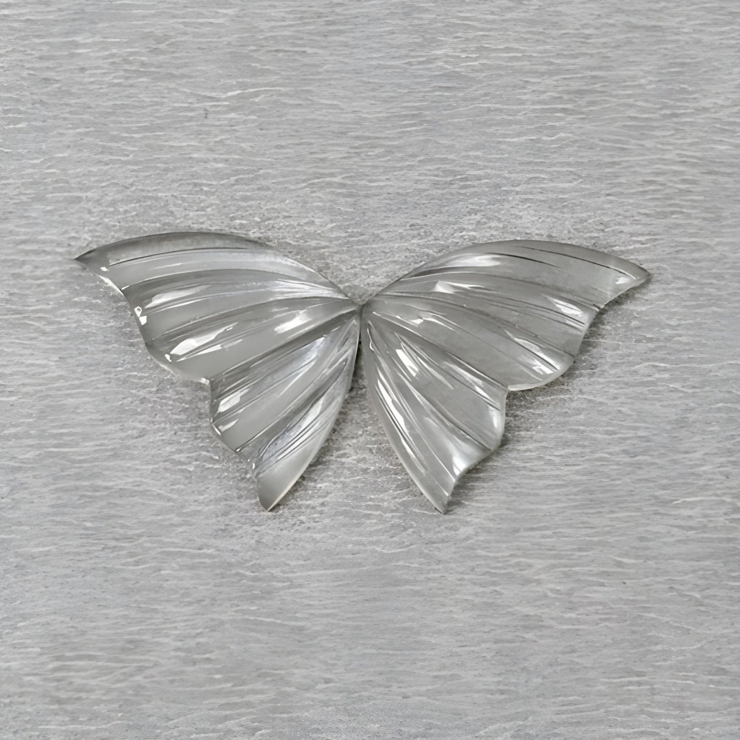 Gray Moonstone Carving