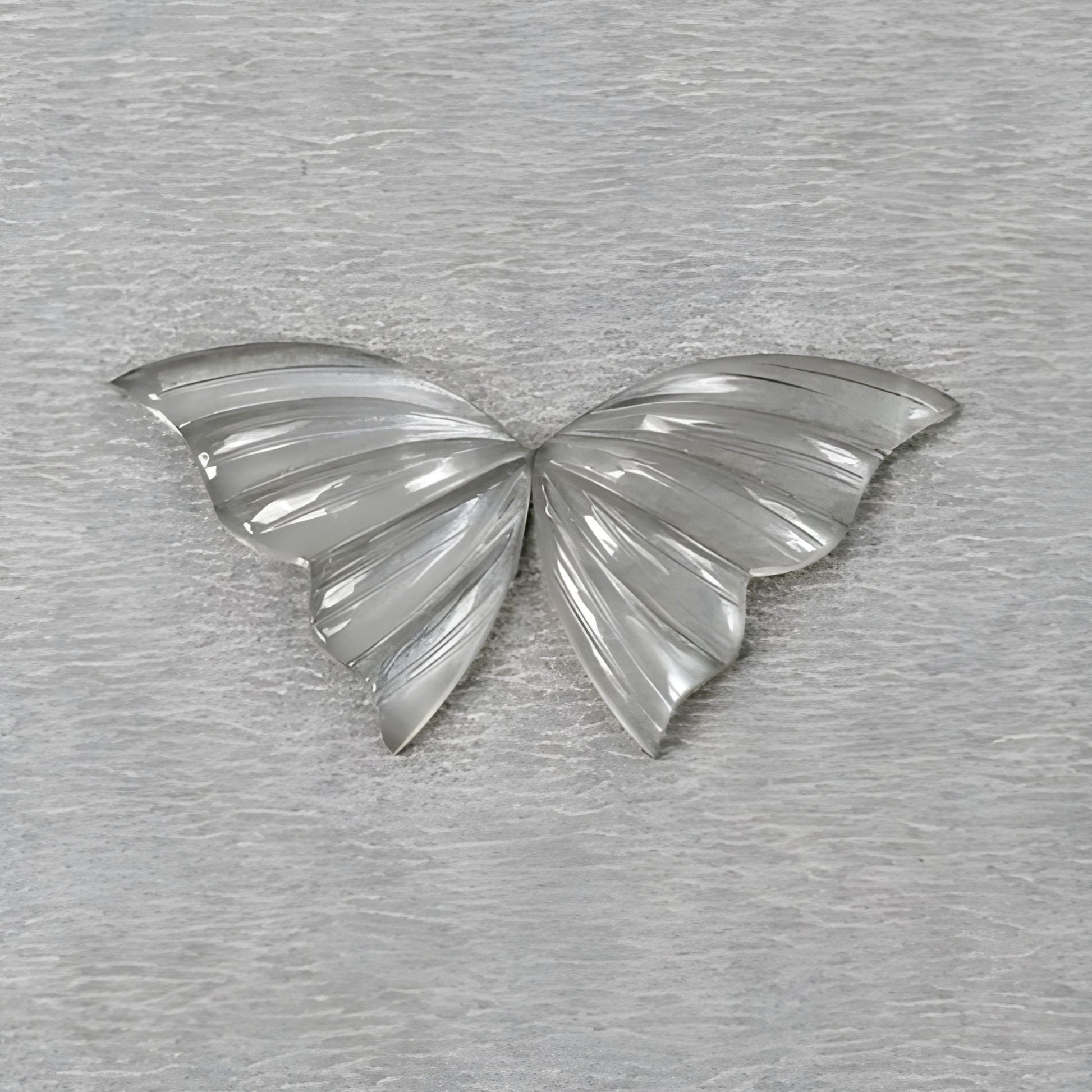 Gray Moonstone Carving