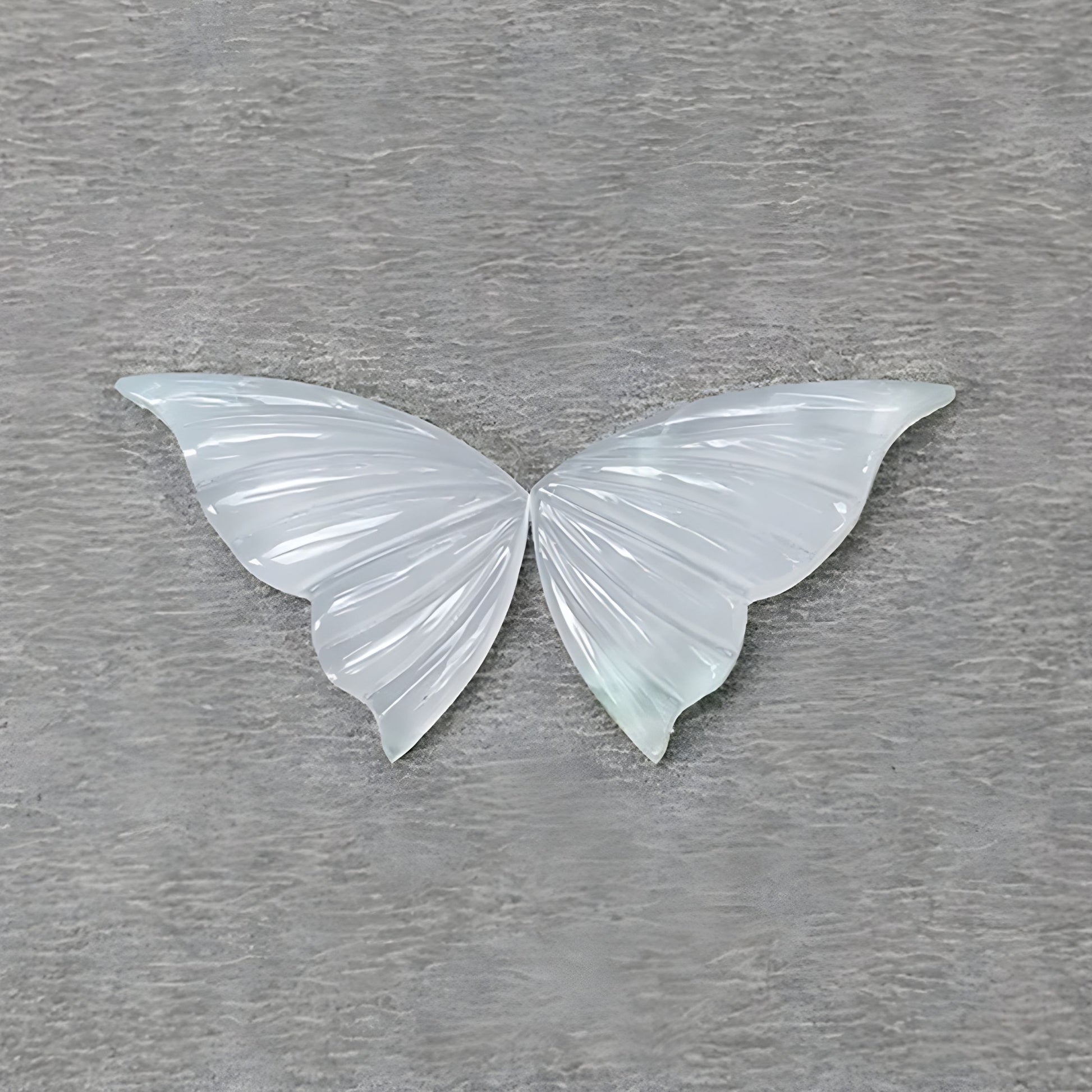 White Chrysoprase Butterfly
