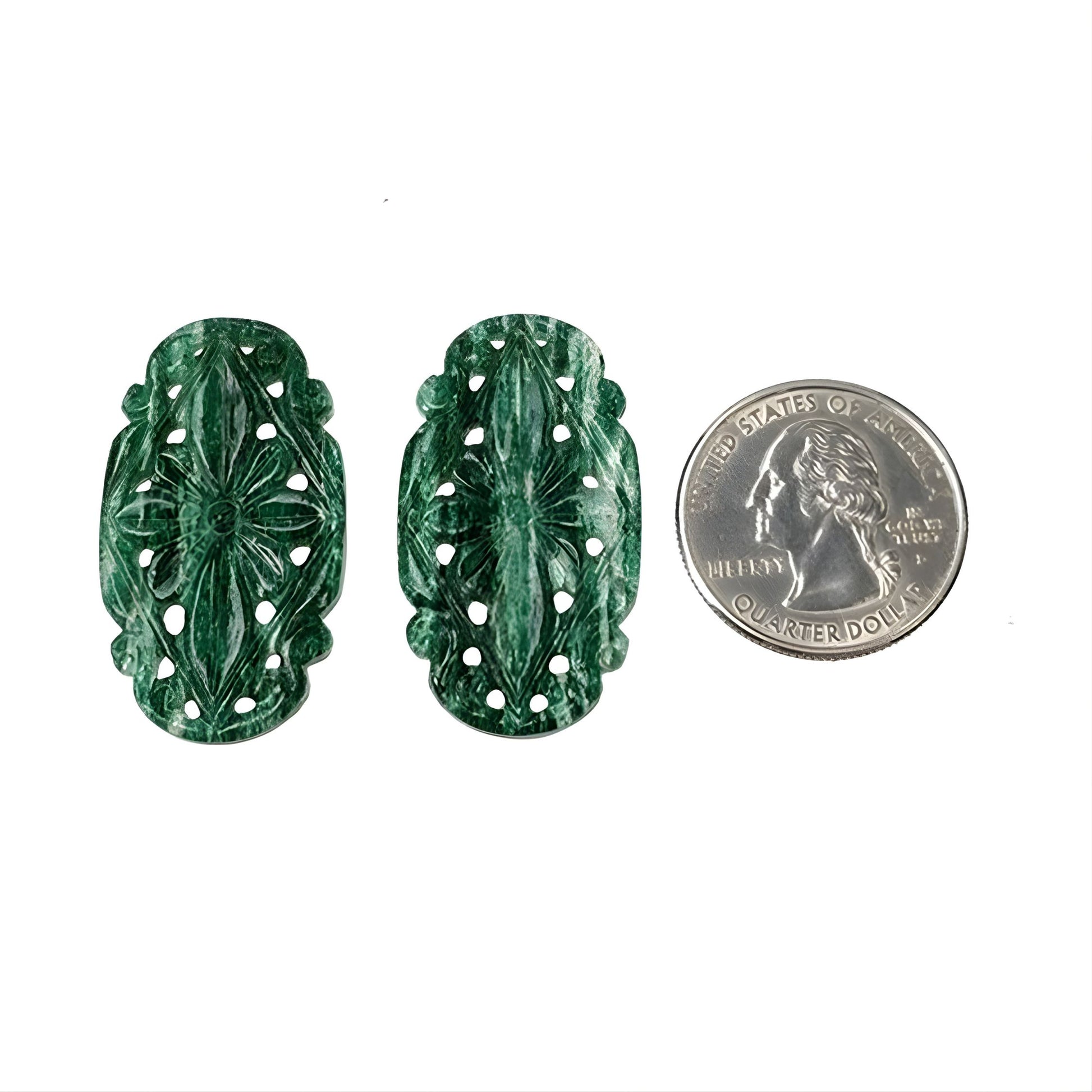 天然グリーンクォーツ宝石