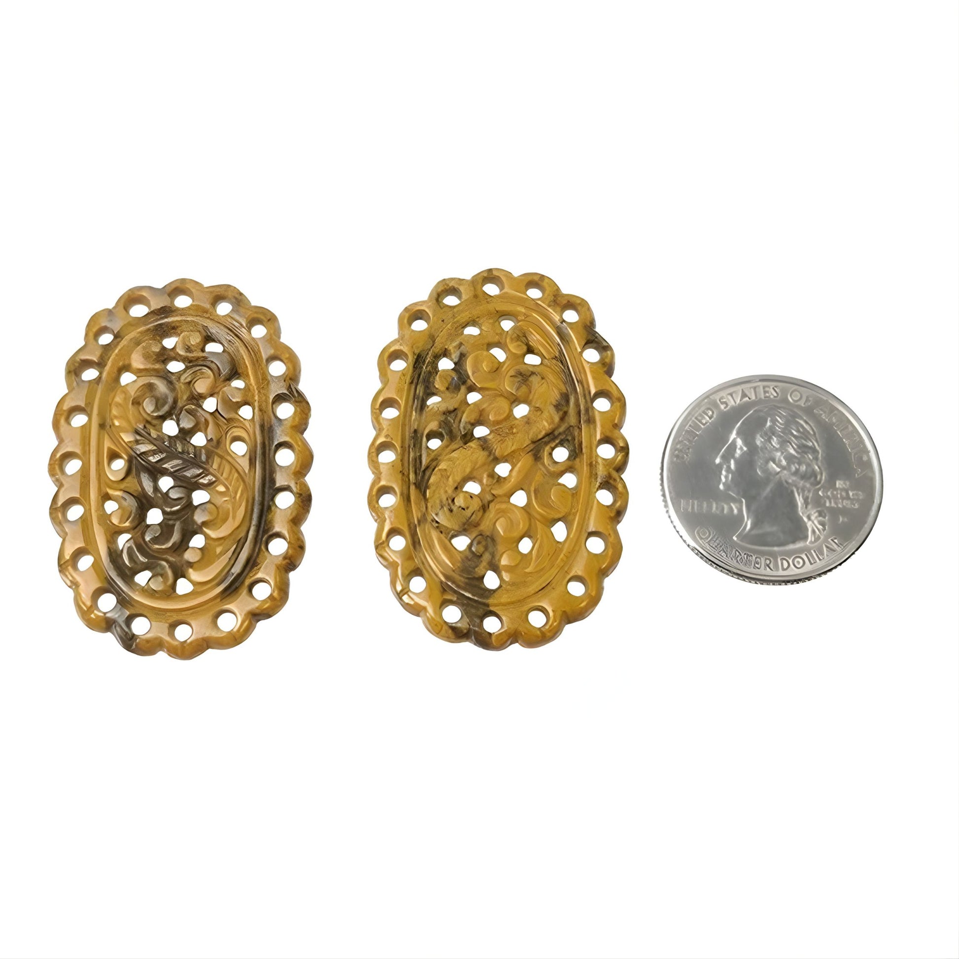 Yellow Quartz Carving