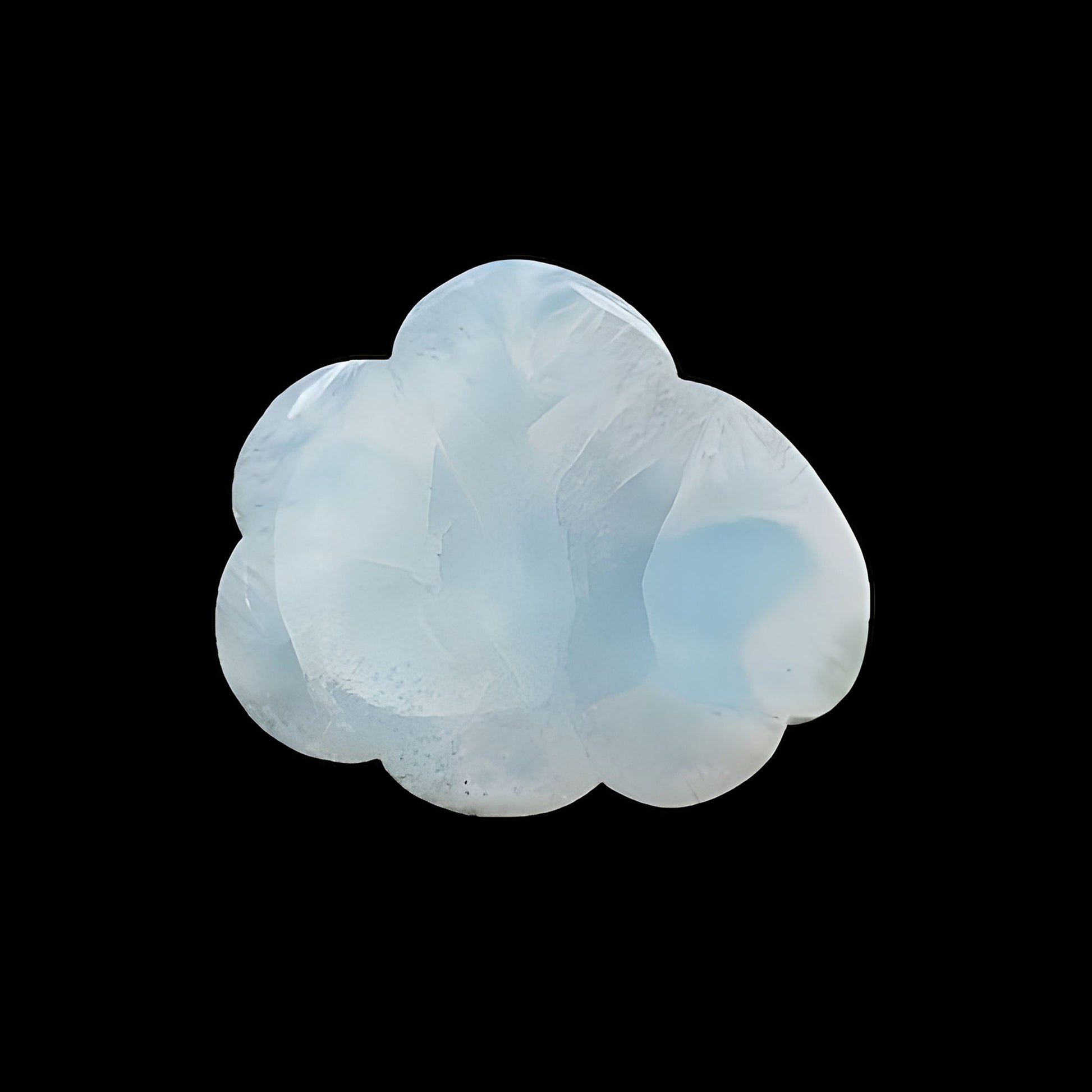 larimar cloud shape carving