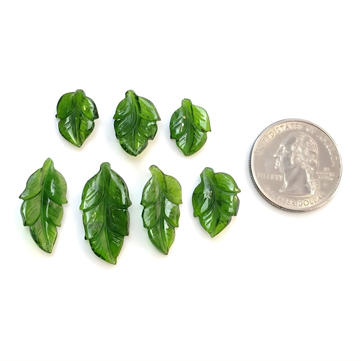 Pietra preziosa naturale di diopside di cromo