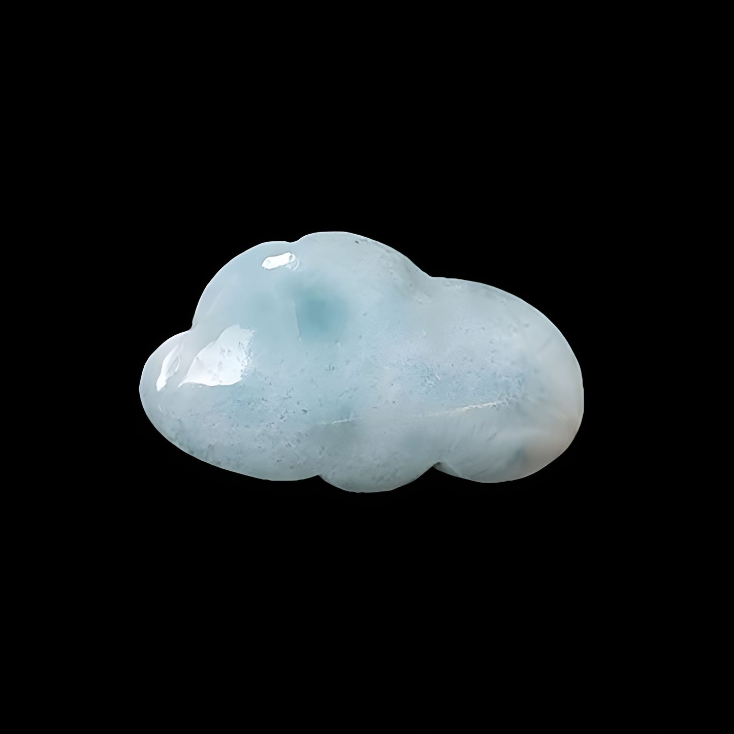 larimar cloud shape carving