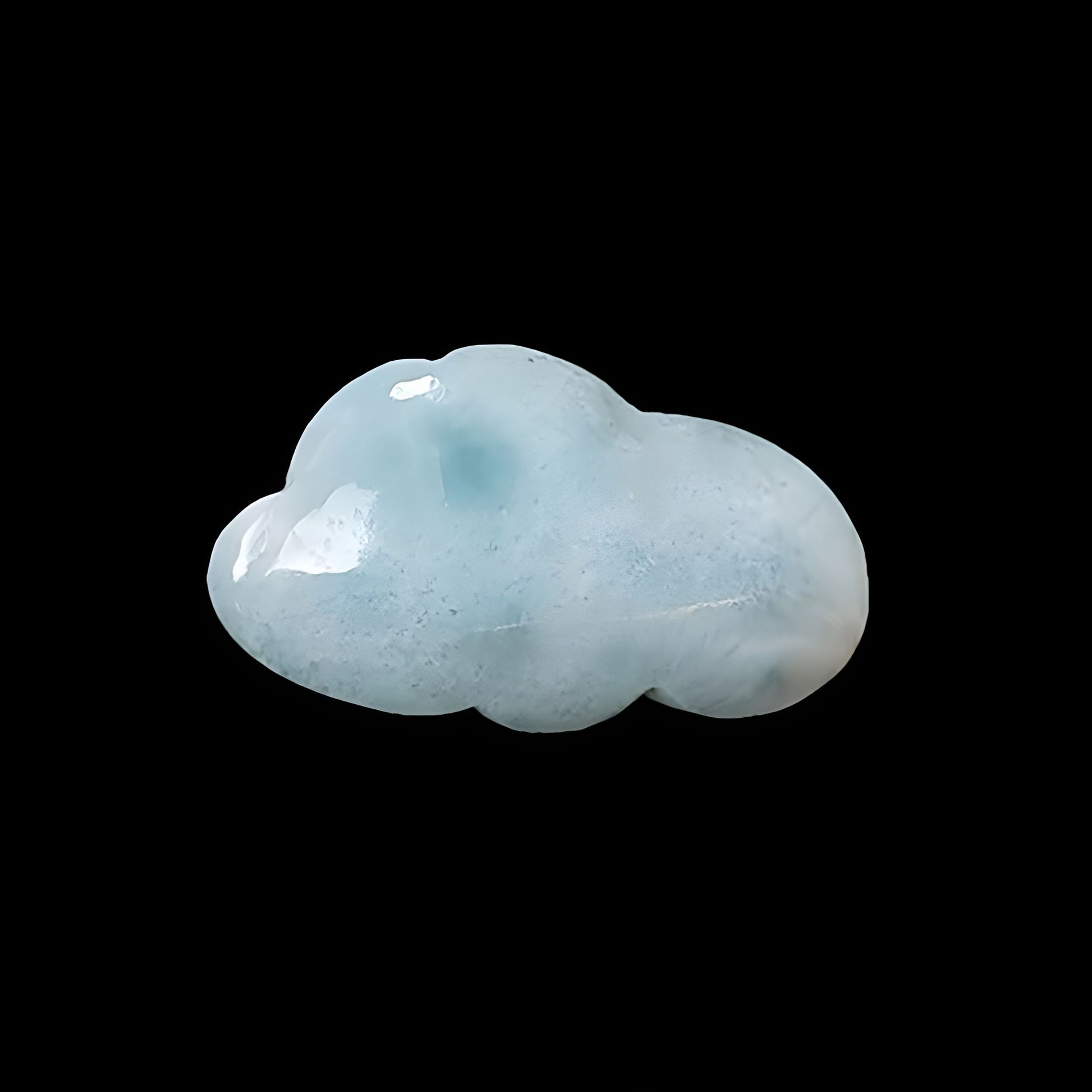 larimar cloud shape carving