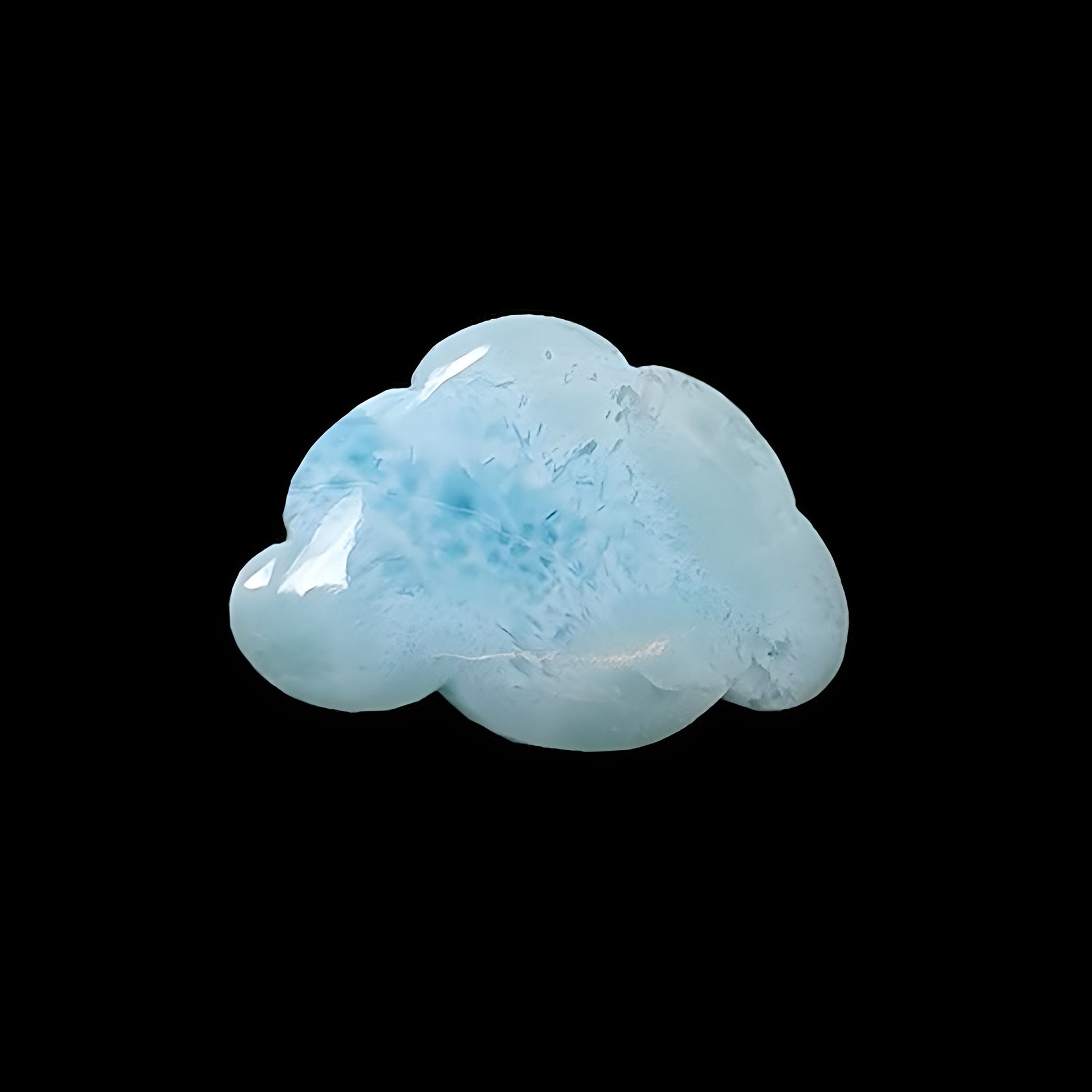 larimar cloud shape carving