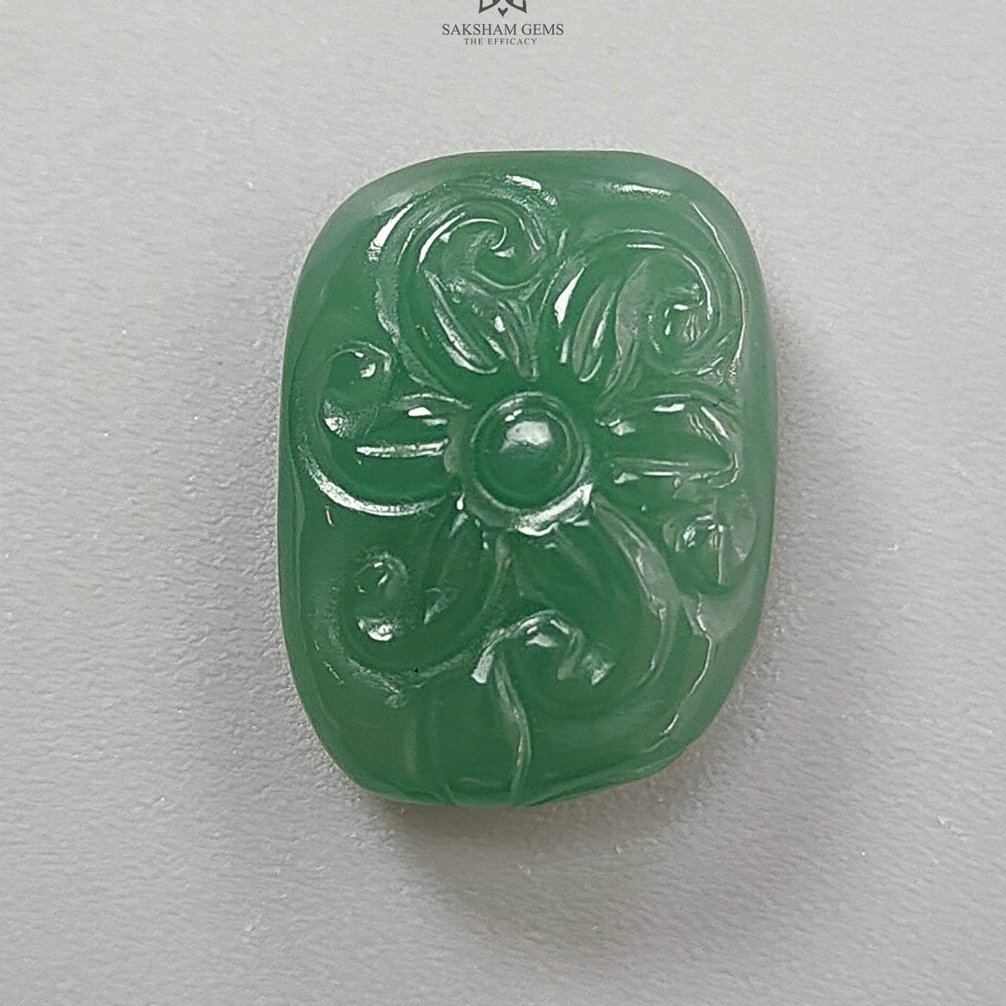 Green Quartz Gemstone Carving: Natural Untreated Green Quartz Both Side Hand Carved Fancy Shape 1pc For Jewelry