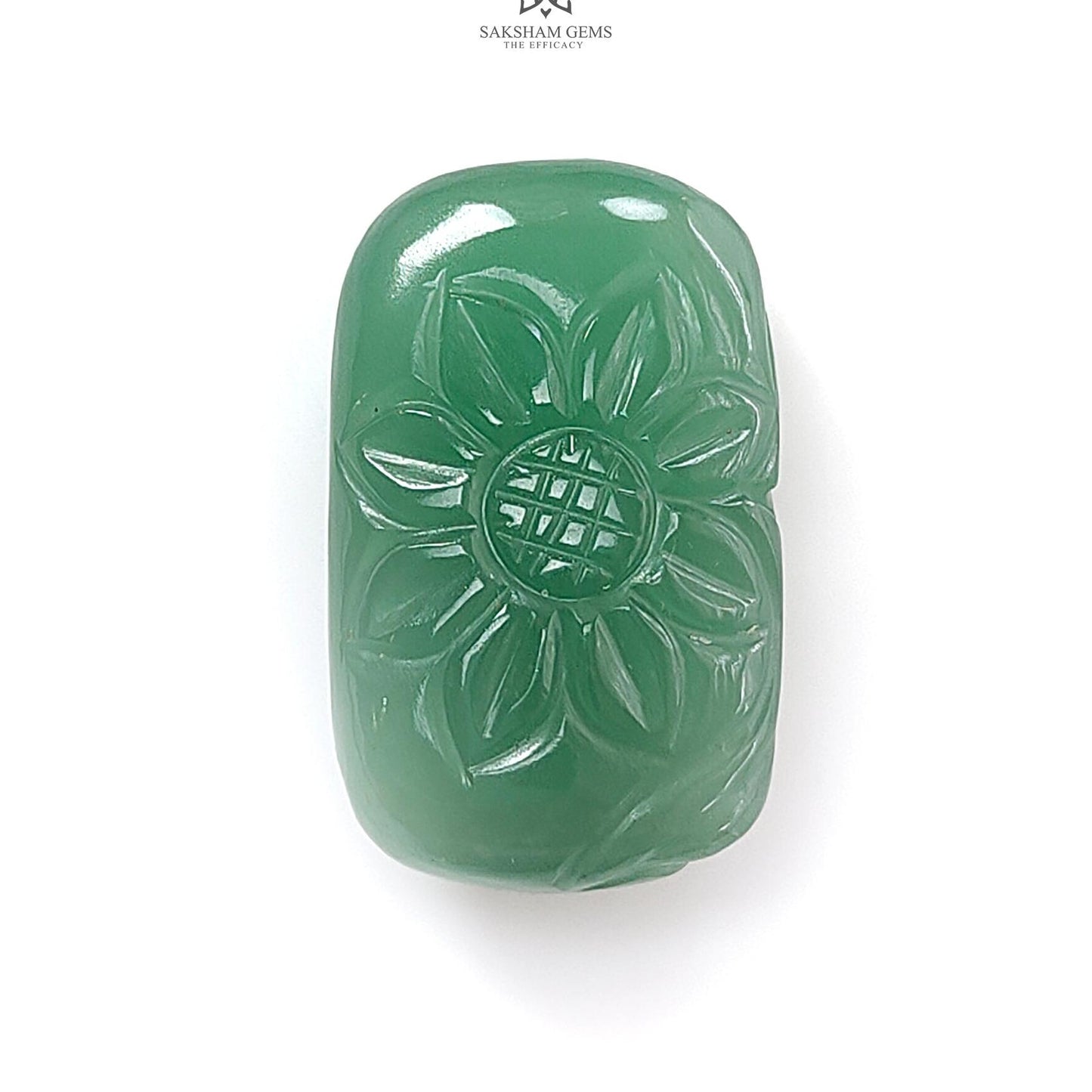 Green Quartz Gemstone Carving: Natural Untreated Green Quartz Both Side Hand Carved Fancy Shape 1pc For Jewelry