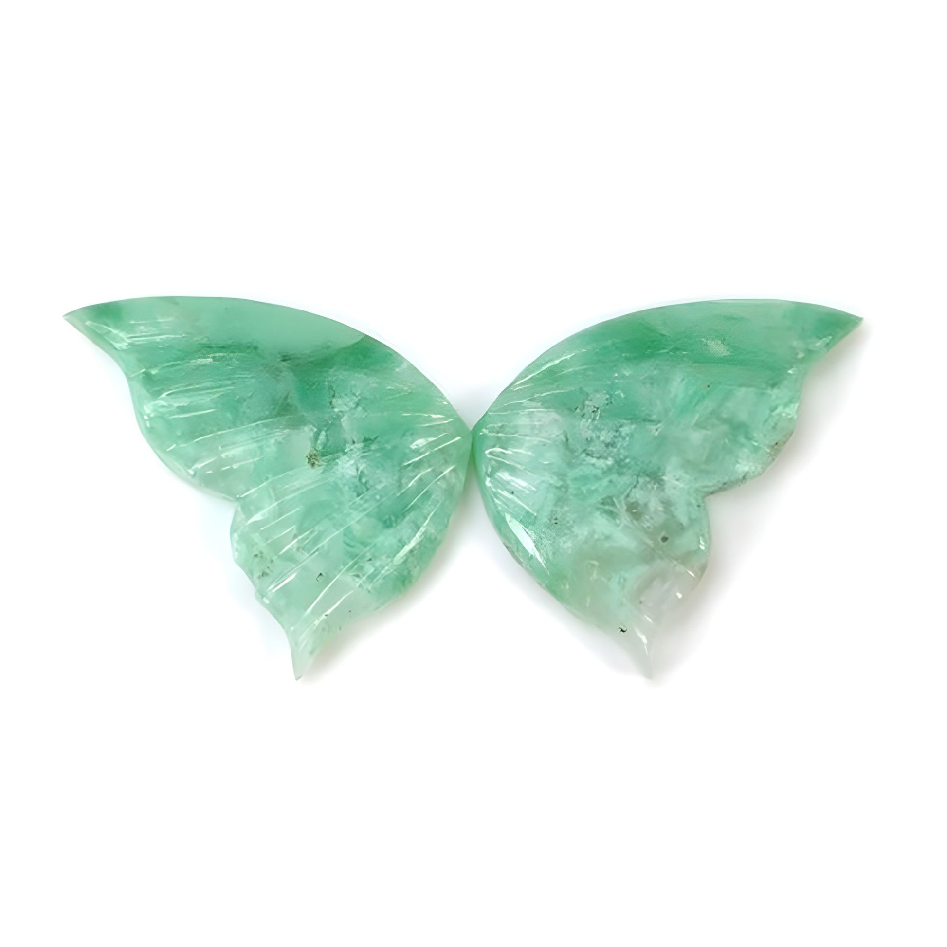 Talla de piedras preciosas de crisoprasa