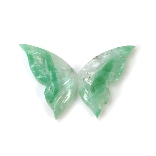 Pierre précieuse chrysoprase naturelle