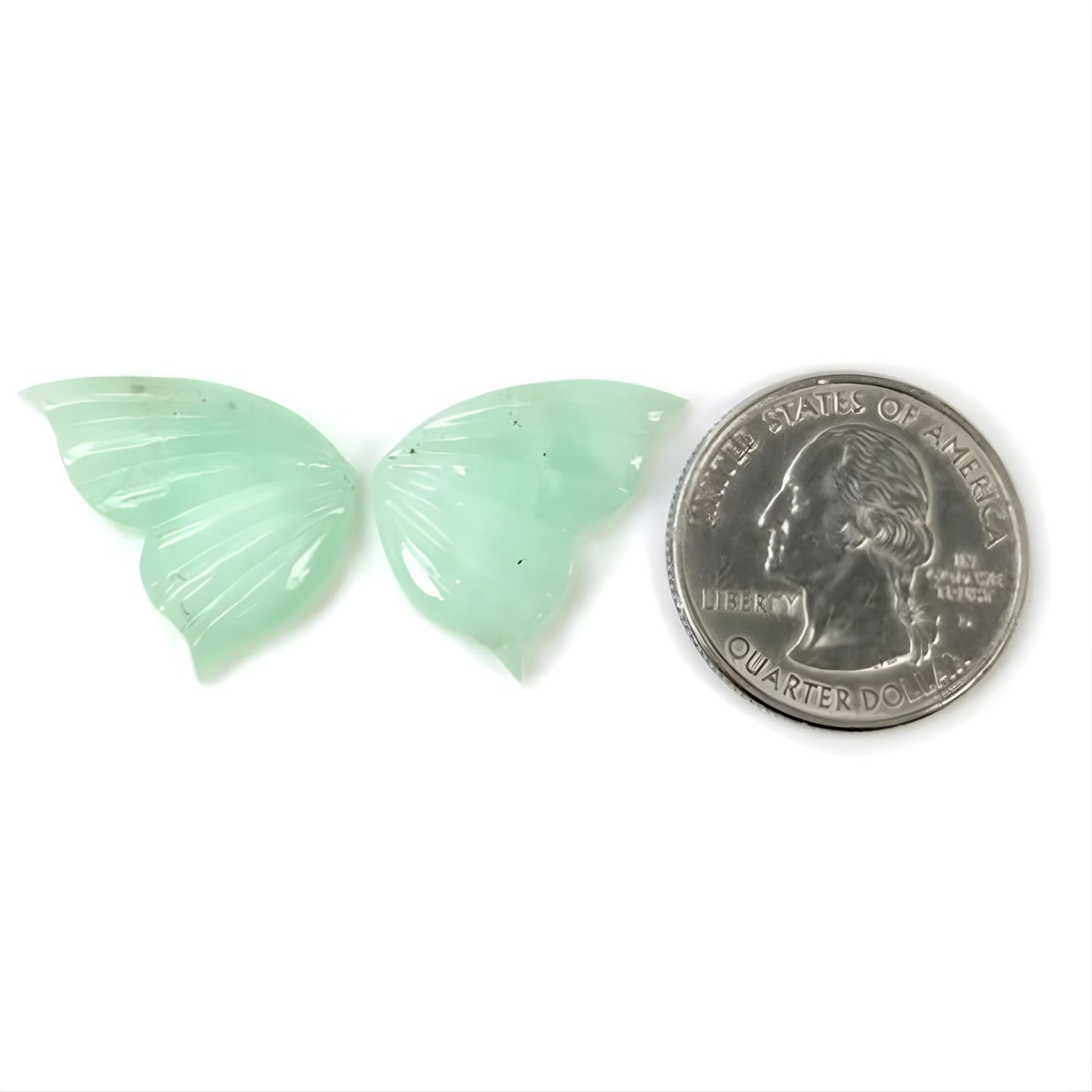 Natürlicher Chrysopras-Edelstein