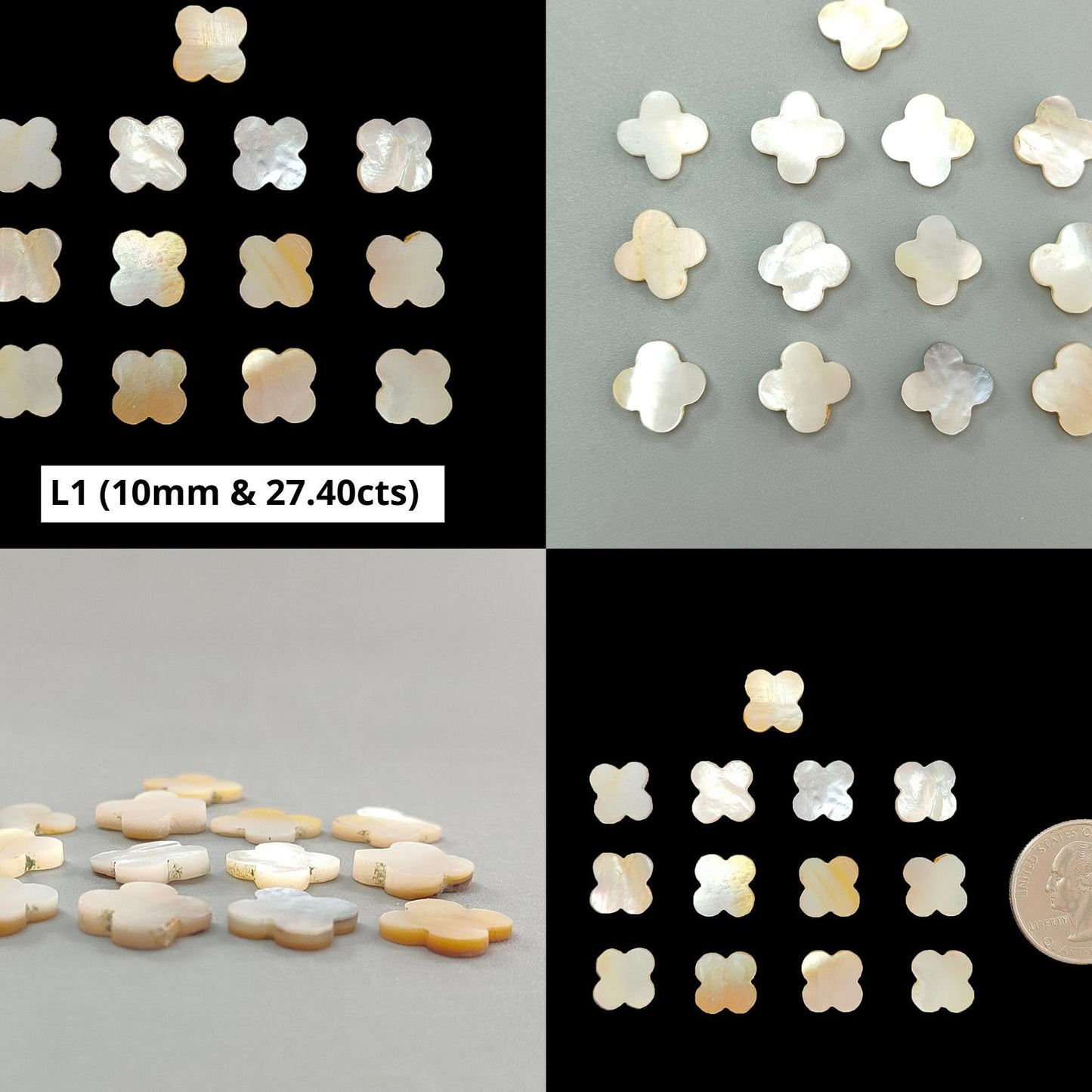 Mother of Pearl Gemstone Carving: Natural Untreated White Mop Hand Carved Fancy Shape 13pcs Lots For Jewelry