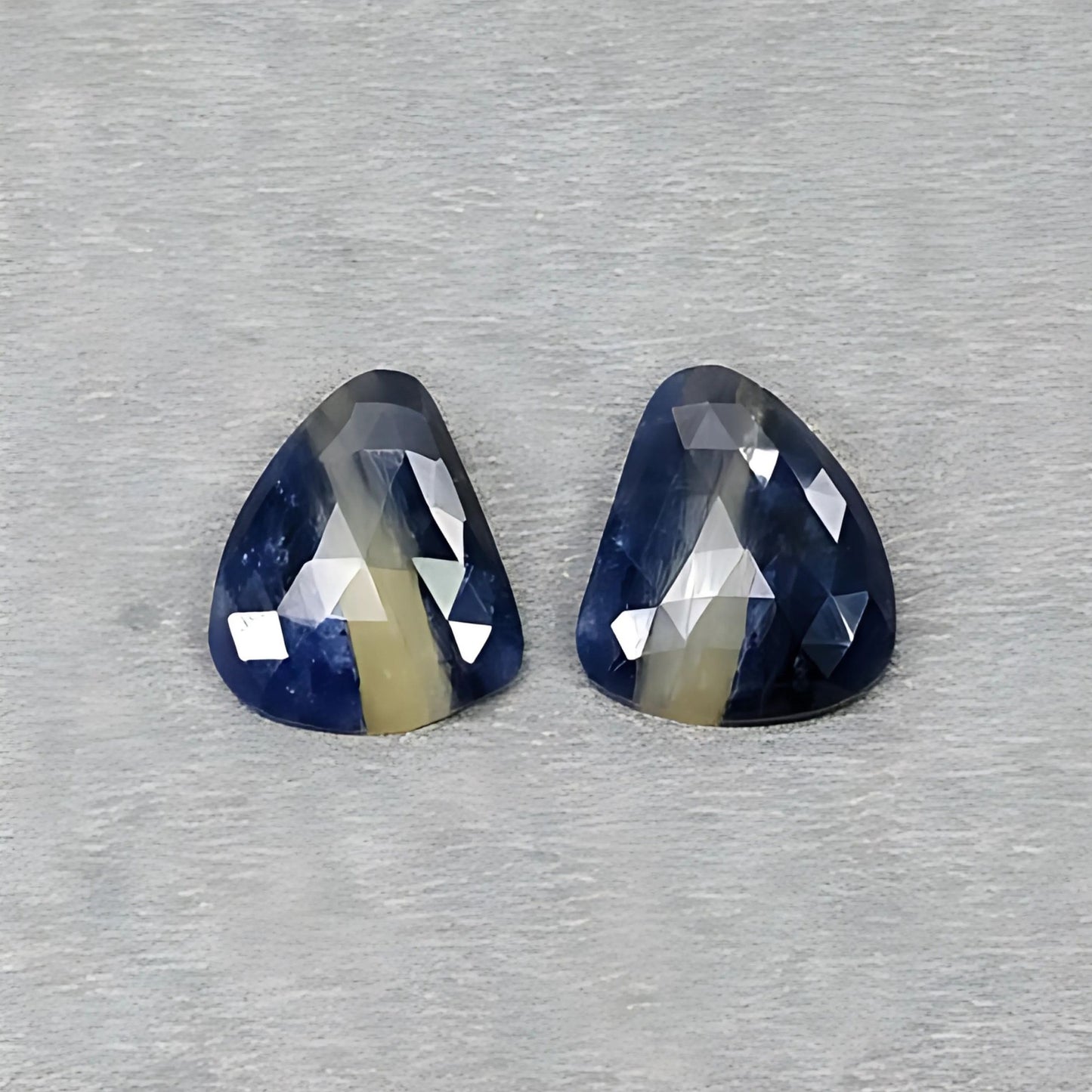 Faceted Multi Sapphire Gemstone