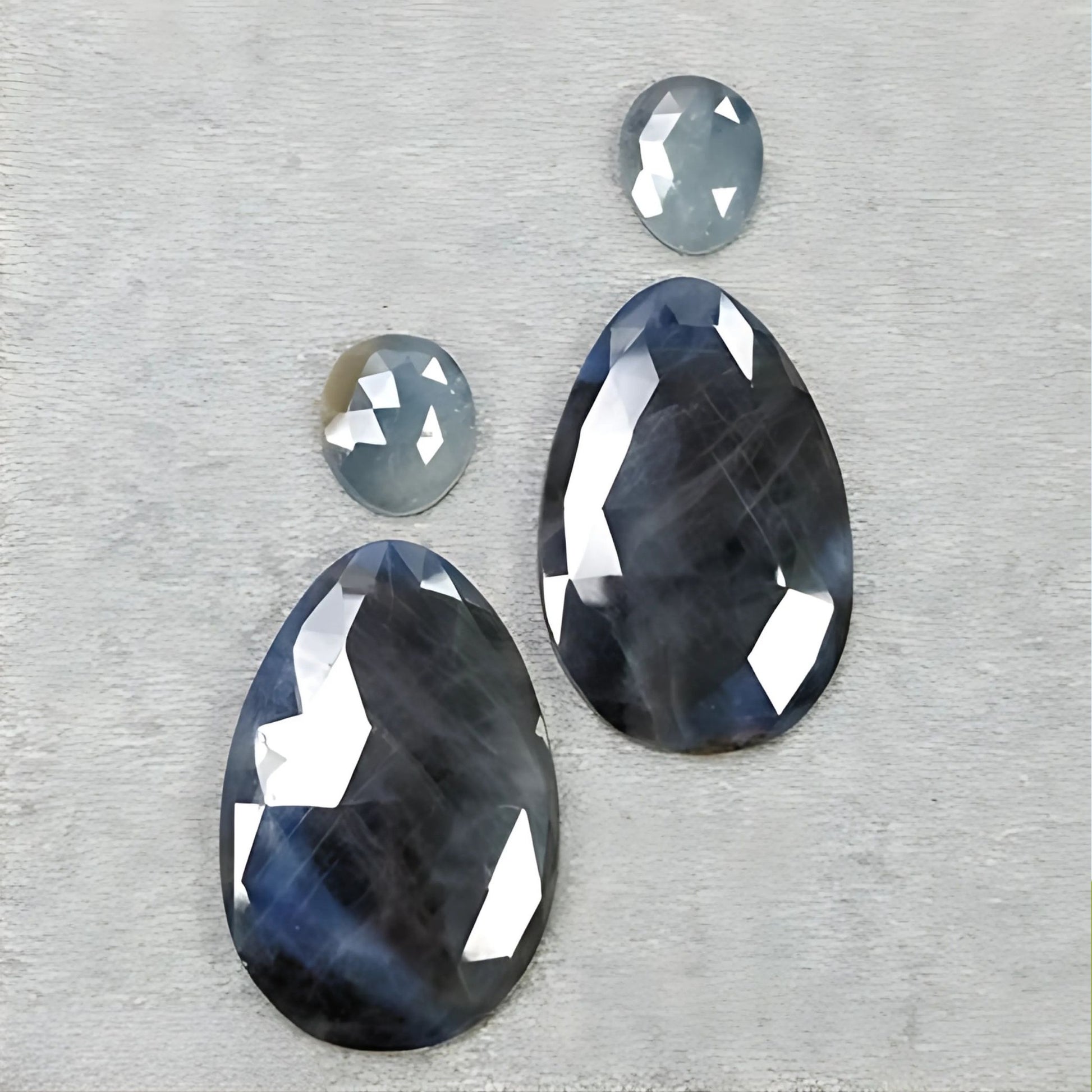 Faceted Multi Sapphire Gemstone