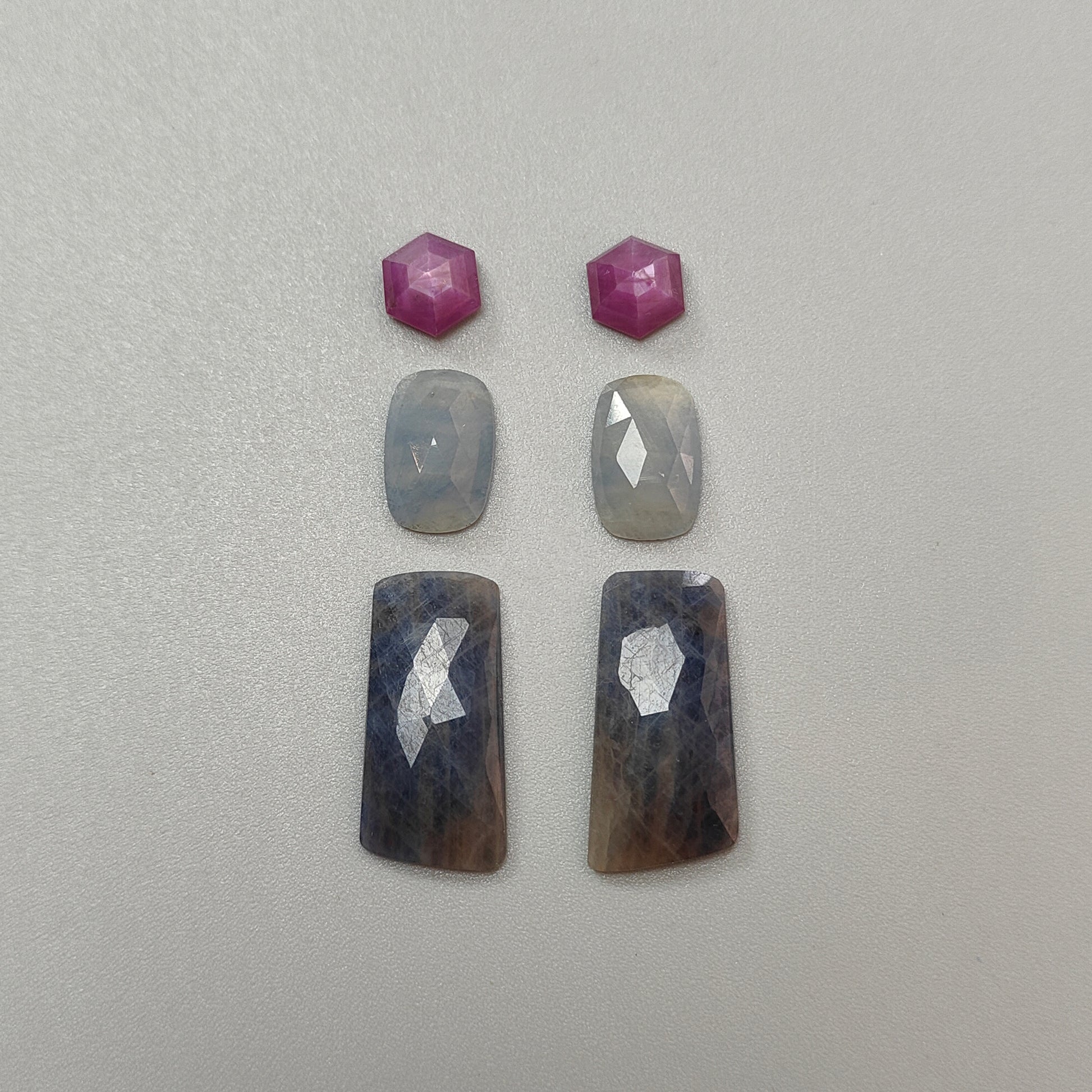 Saphir multi-facettes
